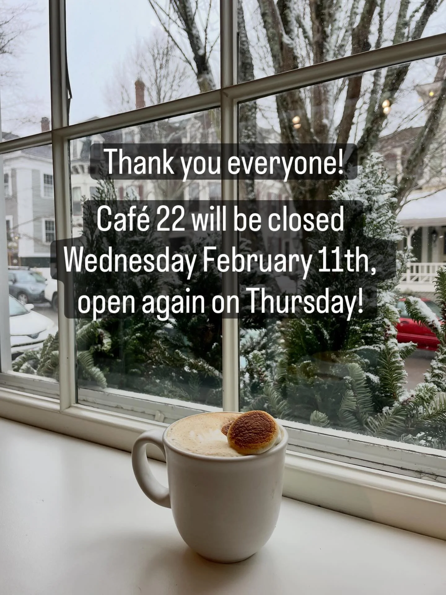 A huge thank you to everyone who has come out to support us this past week and everyone who helped us along the way to our grand opening. We truly appreciate being apart of such an amazing community. We will be closed this Wednesday the 11th but we c