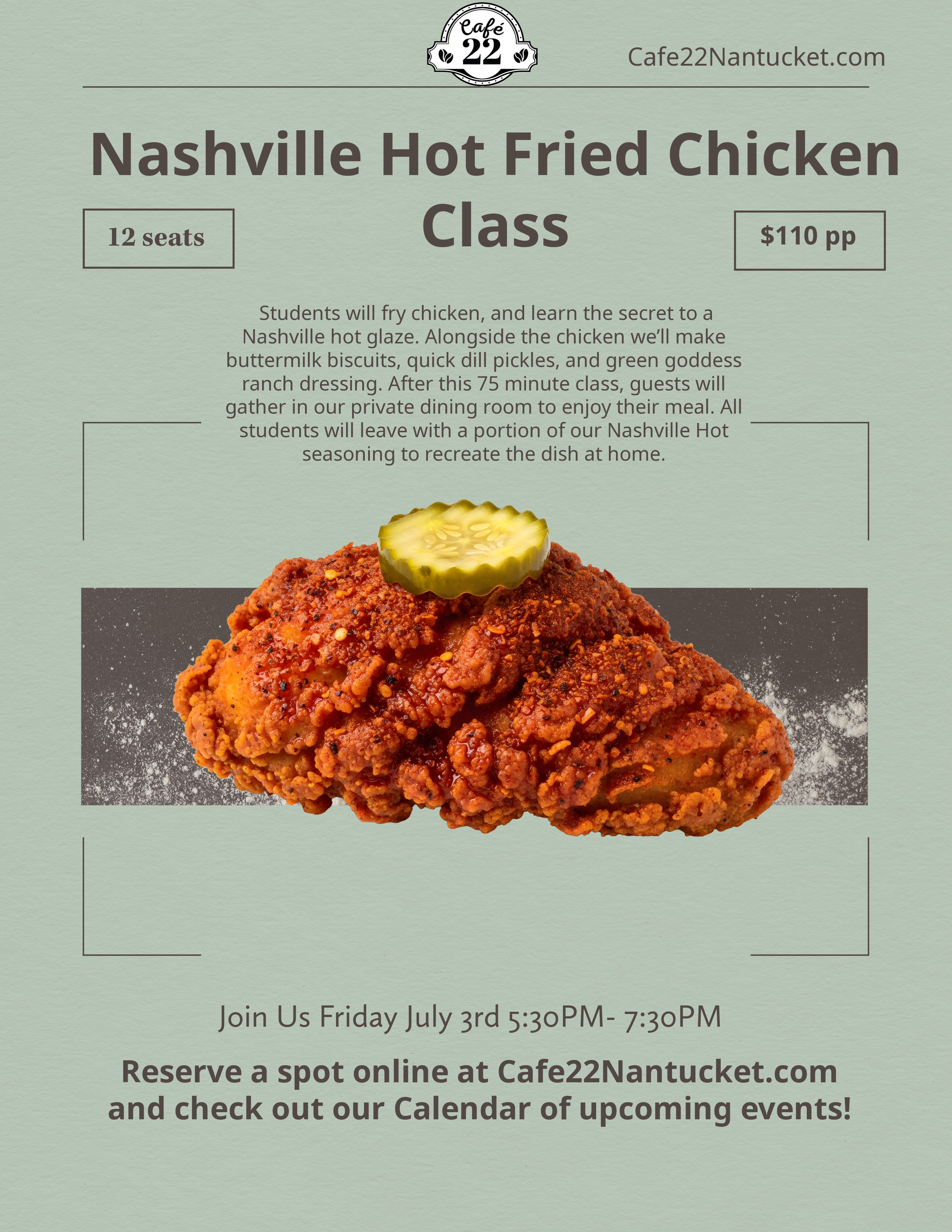 Nashville Hot Chicken Class