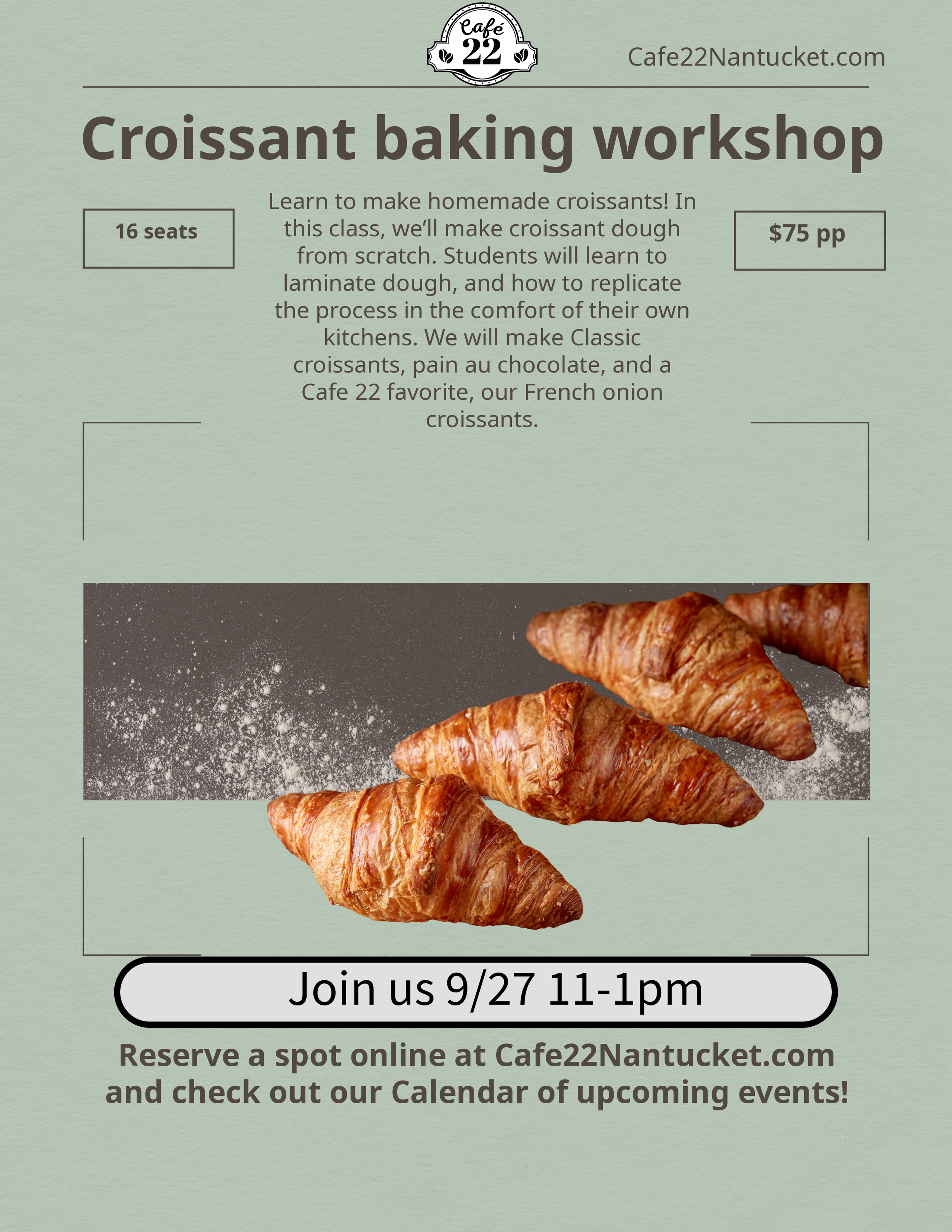 Croissant workshop