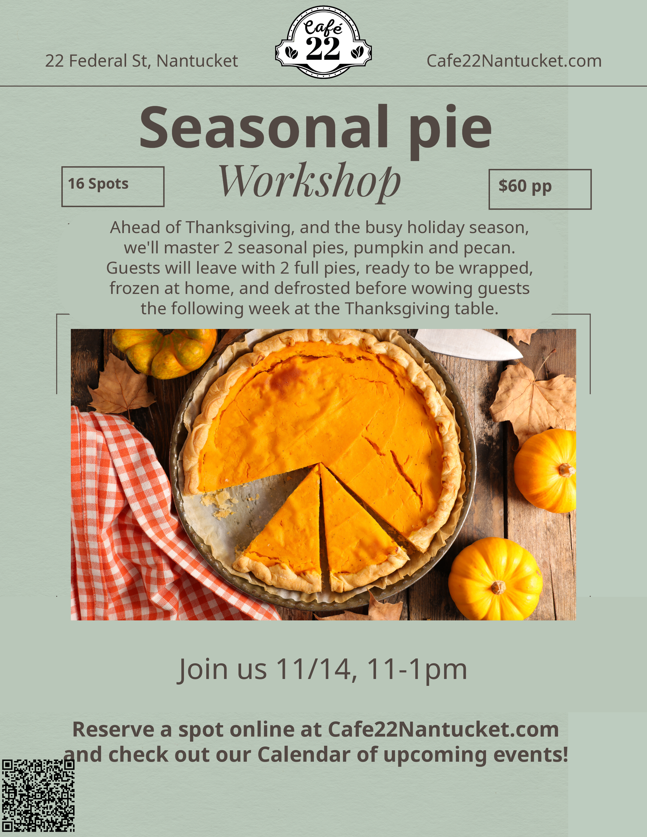 Seasonal pies: Thanksgiving