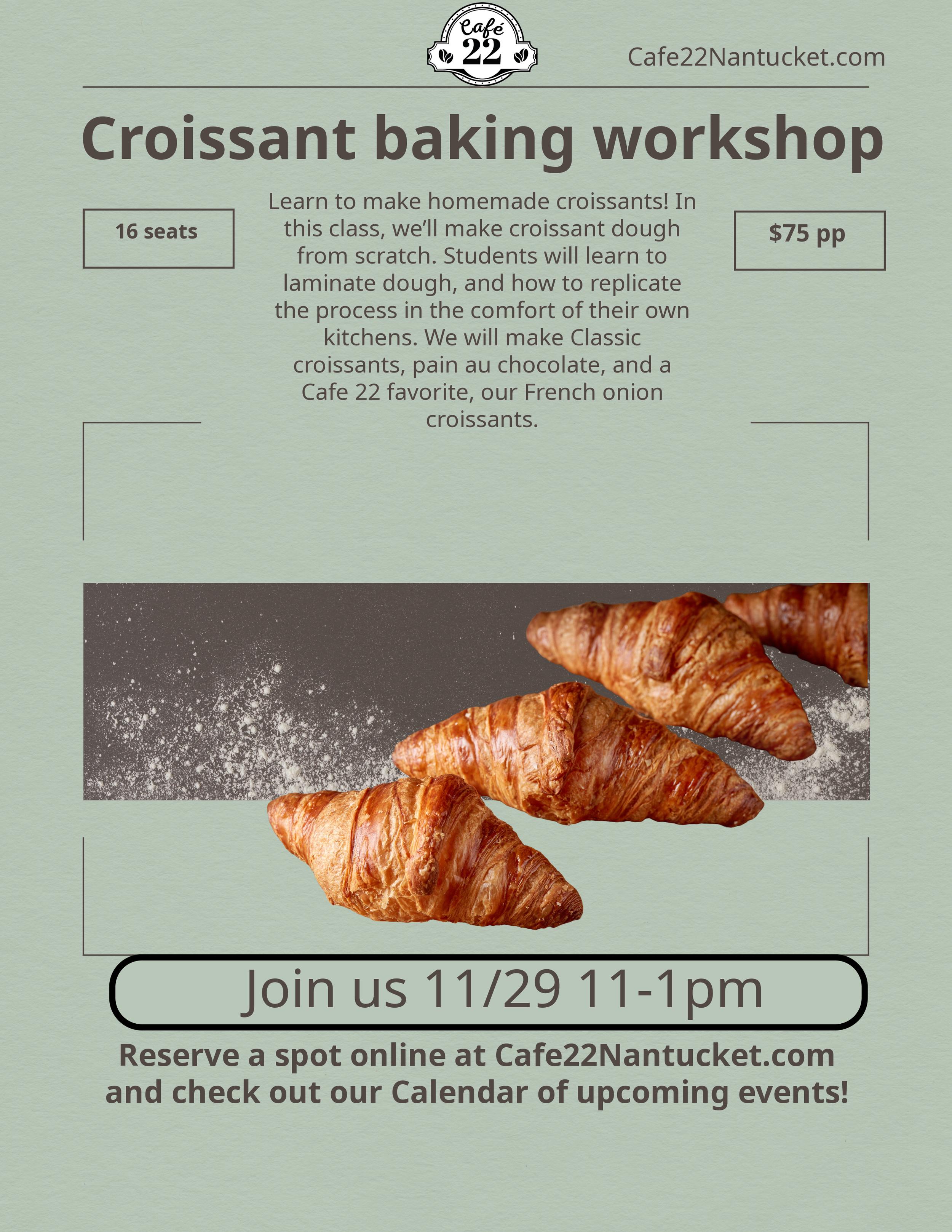 Croissant workshop