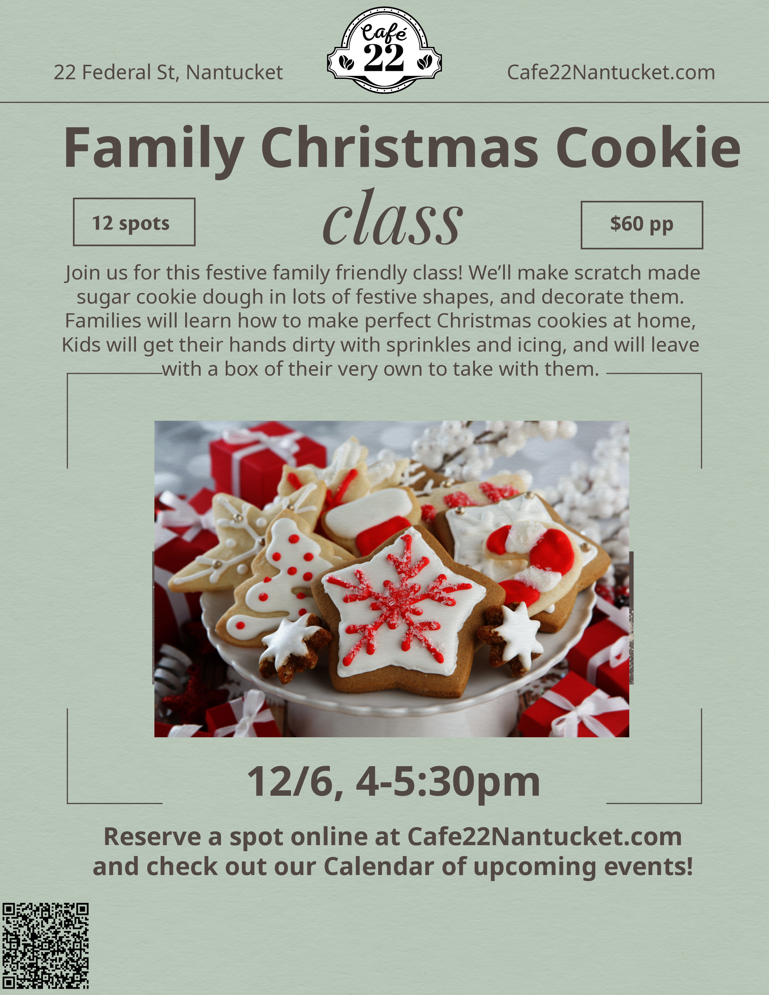 Family cookie class