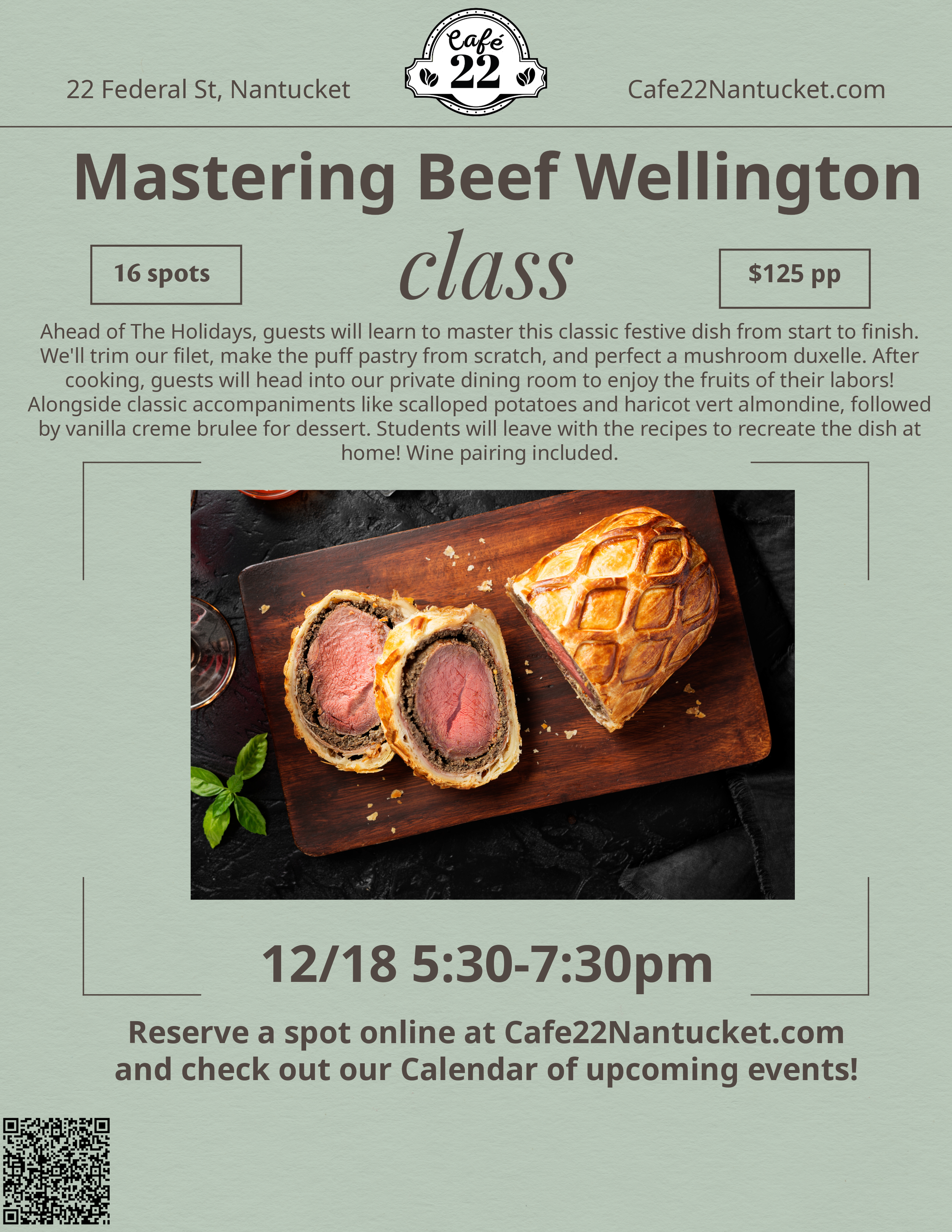 Beef Wellington class