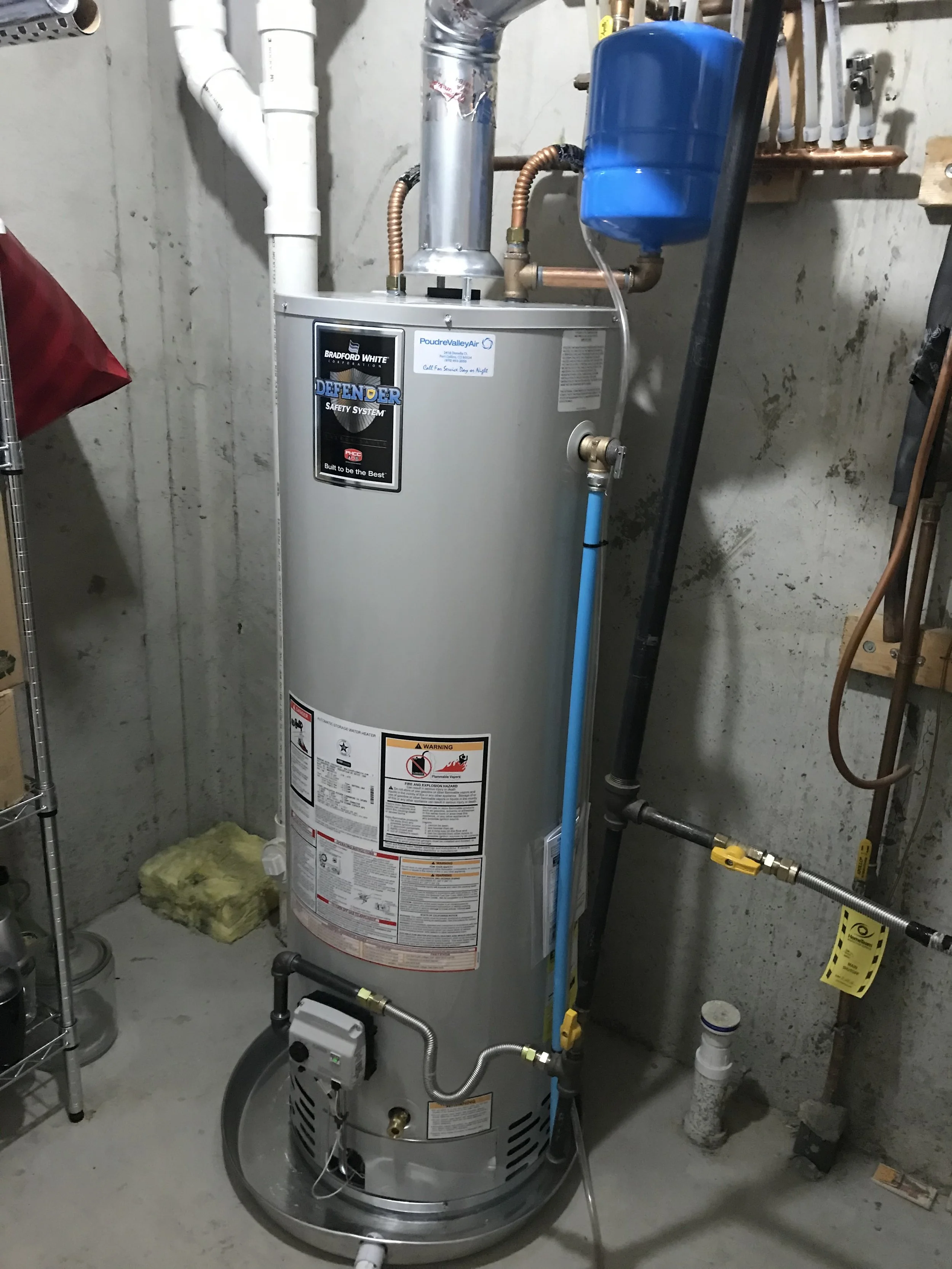 Water Heater Service and Install