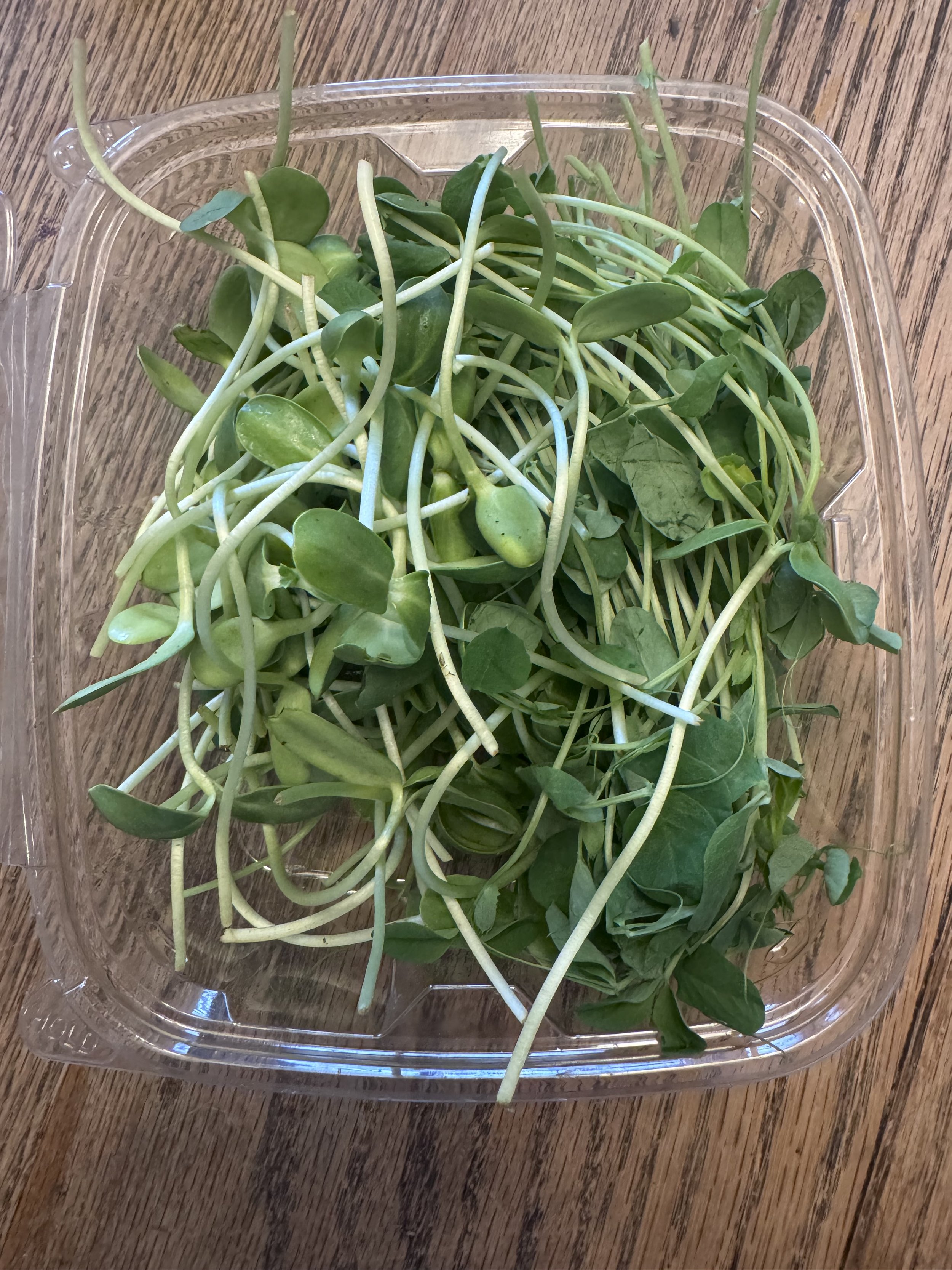 Pea Shoots & Sunflower Shoots (2oz)