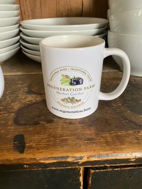 Coffee Mug with Farm Logo