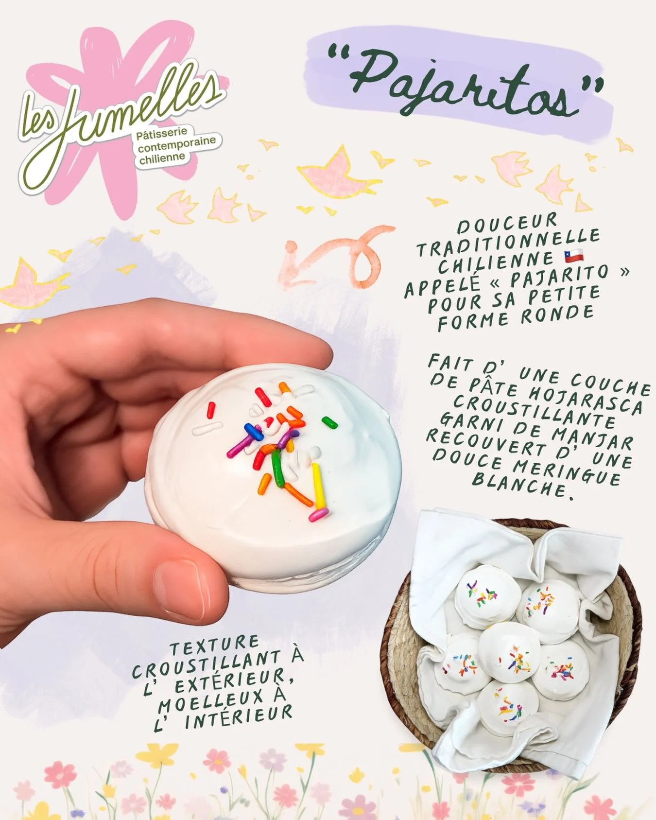 Un p&rsquo;tit oiseau m&rsquo;a dit&hellip; que tu m&eacute;rites quelque chose de sucr&eacute; 🤍

A little bird told me&hellip; you deserve something sweet 🤍

Un pajarito me dijo&hellip; que te mereces algo dulce 🤍

Manque pas &ccedil;a! Viens no