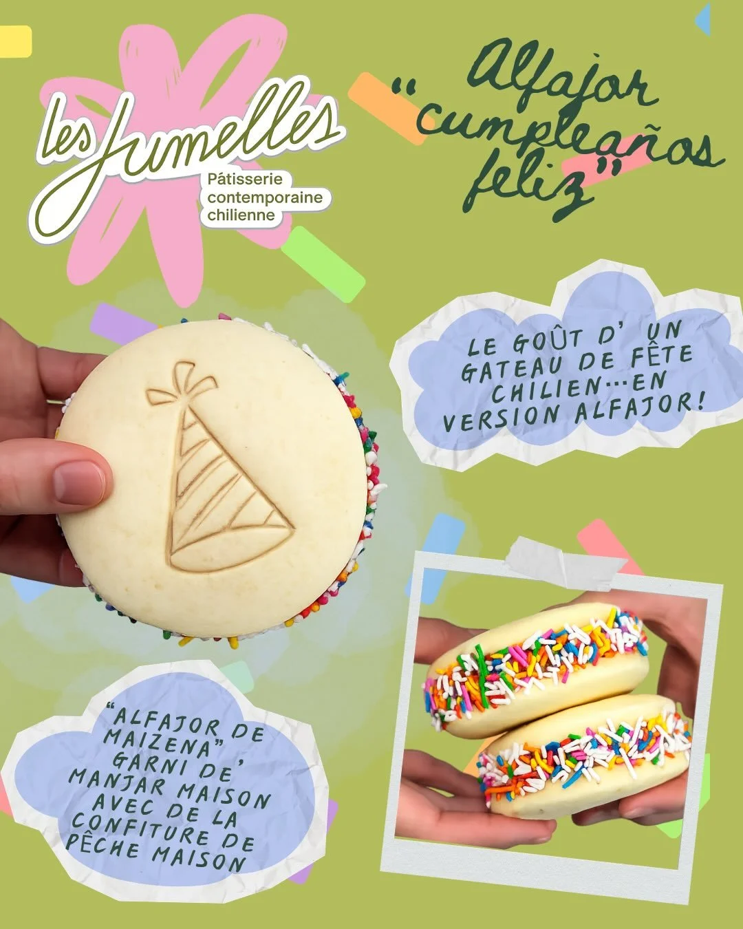 Le g&acirc;teau de f&ecirc;te tient maintenant dans ta main
Birthday cake now fits in your hand
El cumplea&ntilde;os ahora cabe en tu mano
Dis pas qu&rsquo;on t&rsquo;a pas averti
2-3 mai au @_mamtl,
Paroisse St-Ambroise, 6510 de Normanville de 11h-1