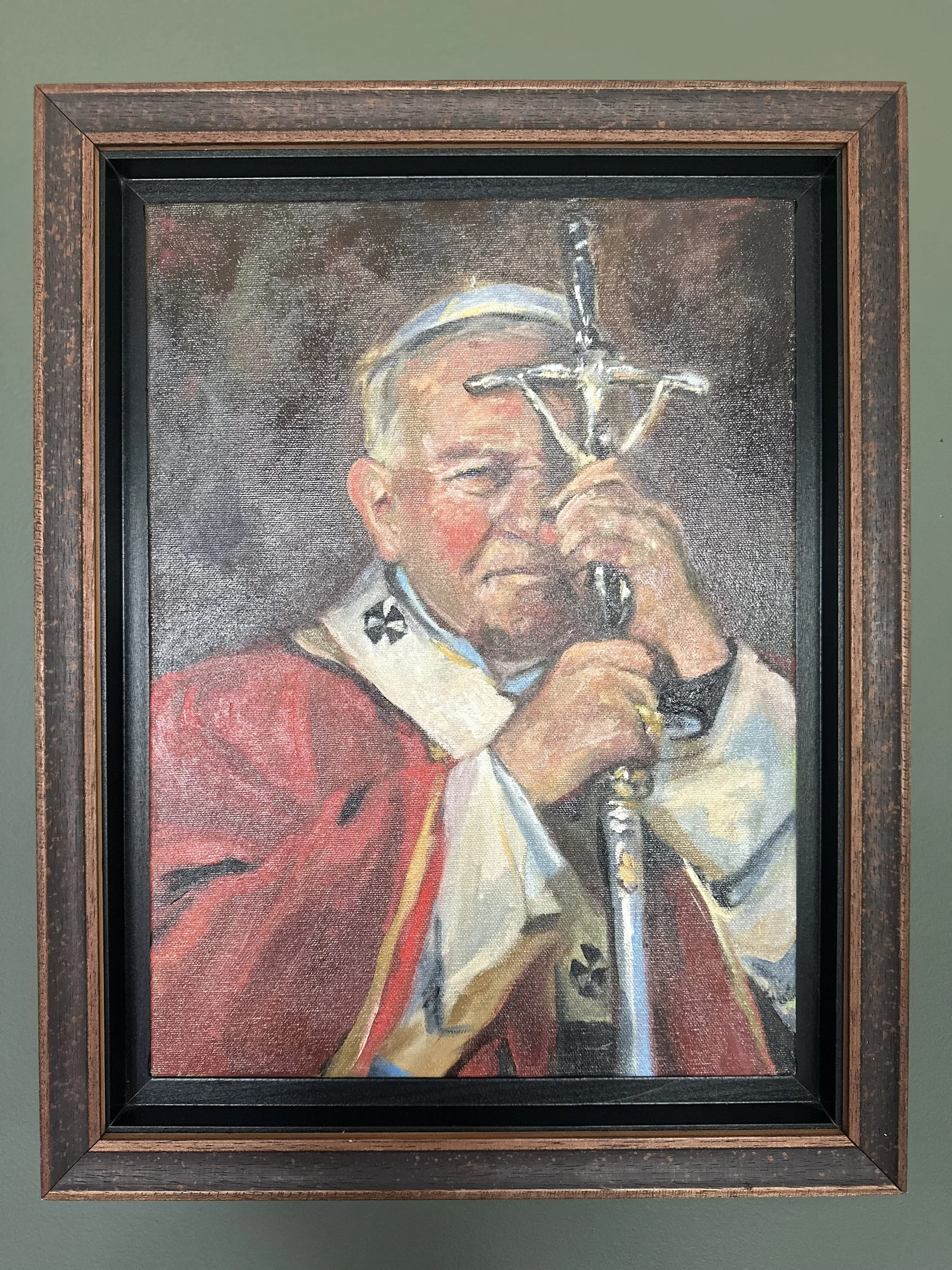 Saint John Paul II – Original Sacred Art