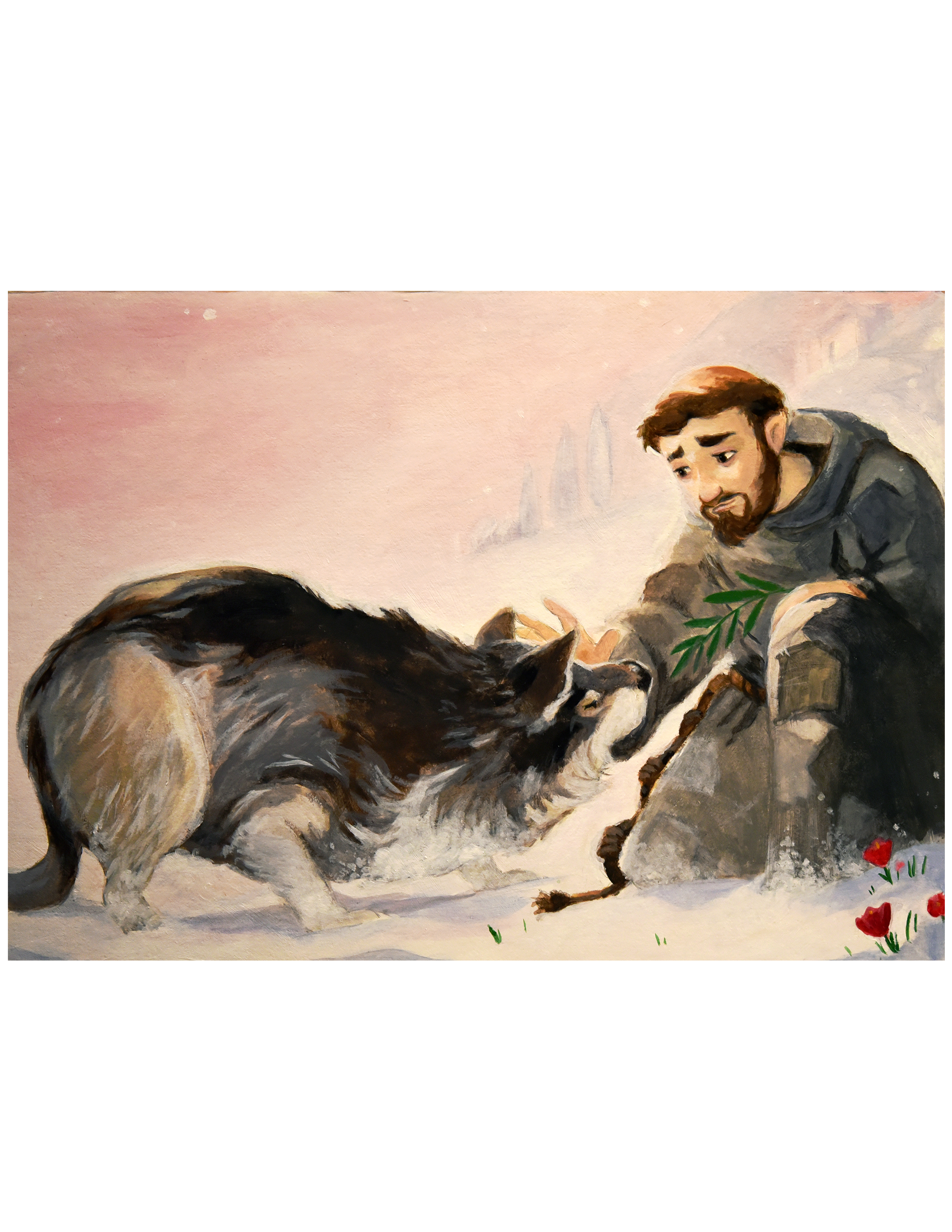 Saint Francis and the Wolf of Gubbio