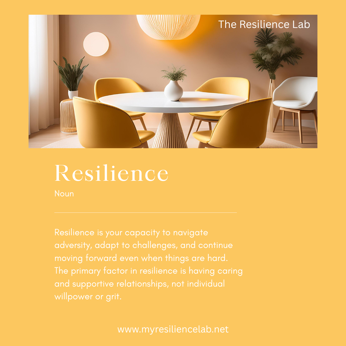 Resilience is Rooted in Relationships