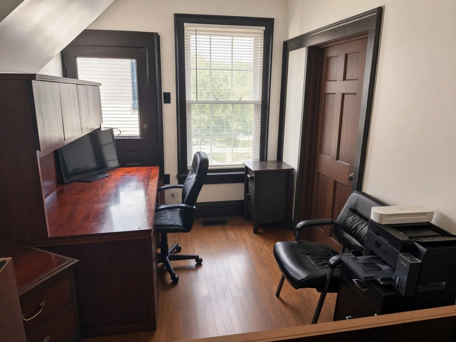 Office at Worthy Solutions sober living home