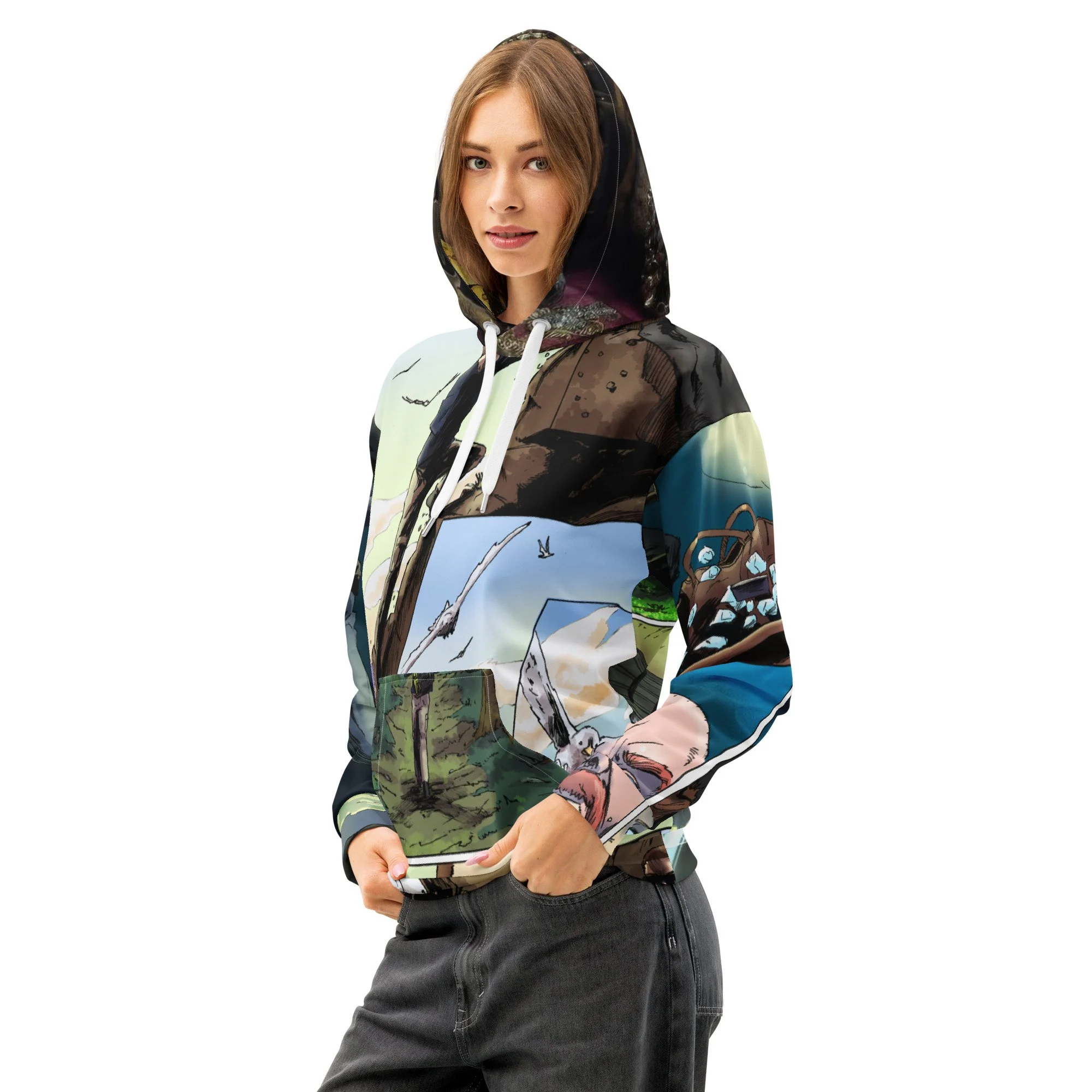 unisex cotton hoodie