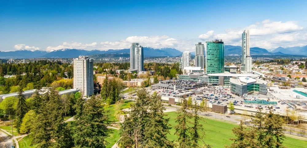 Surrey BC business owner working with a Gennix technician on IT support Surrey laptop and network setup