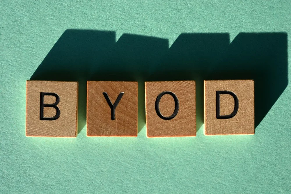 IT professional configuring byod security solutions including mobile device management for a Lower Mainland small business