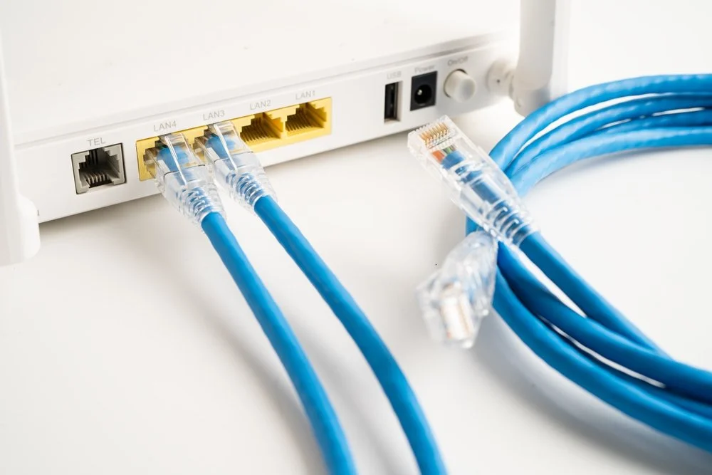 Gennix technician testing connection speed and latency from a business internet provider on a SonicWall firewall for a Vancouver business
