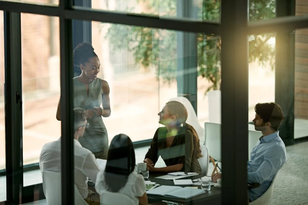 IT professional delivering cybersecurity awareness training to small business employees across the Lower Mainland