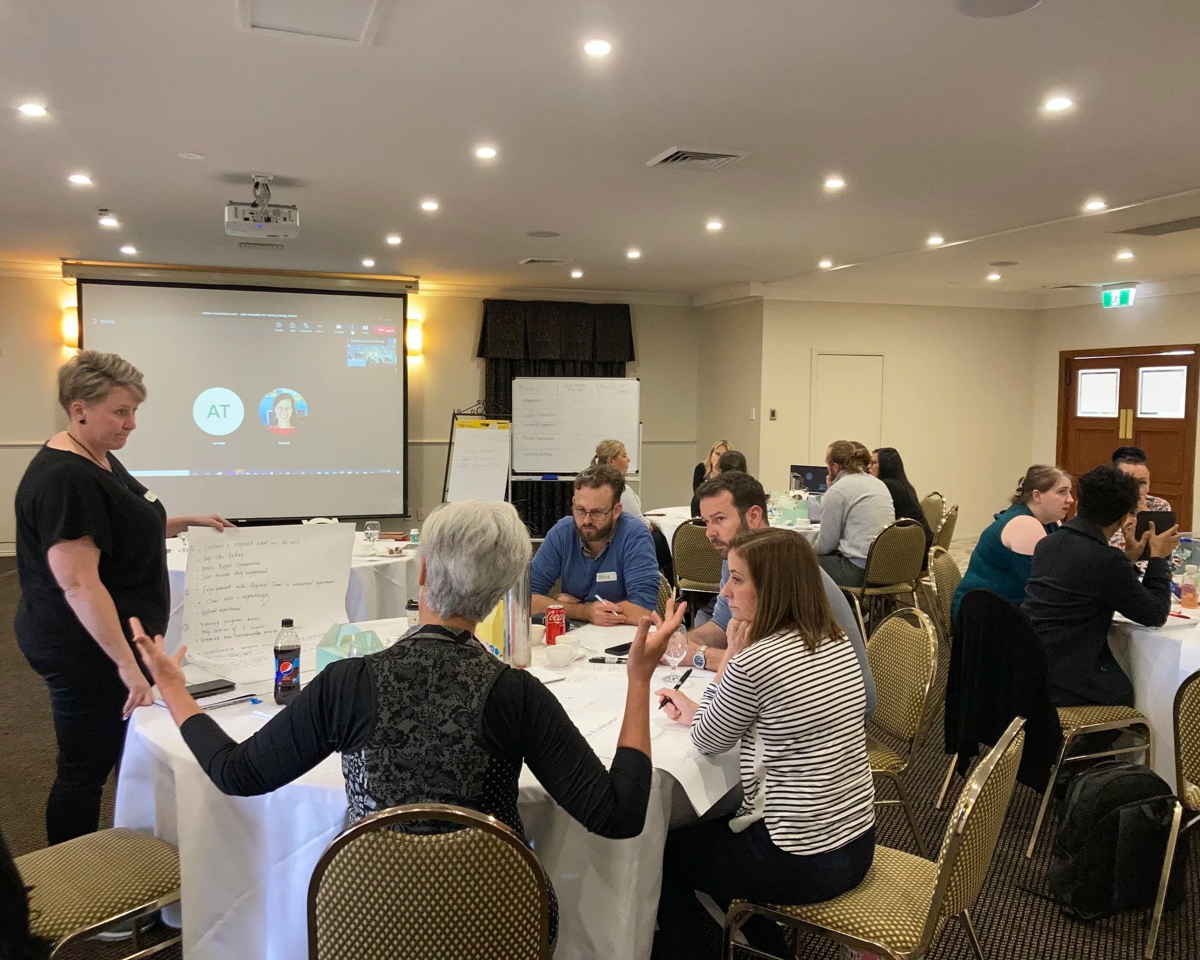 Co-designing an annual work plan with 200 participants