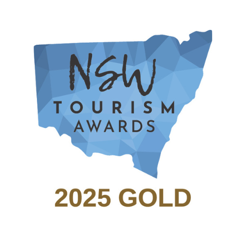2025 NSW Tourism Awards Gold Winner - Service to Tourism Industry