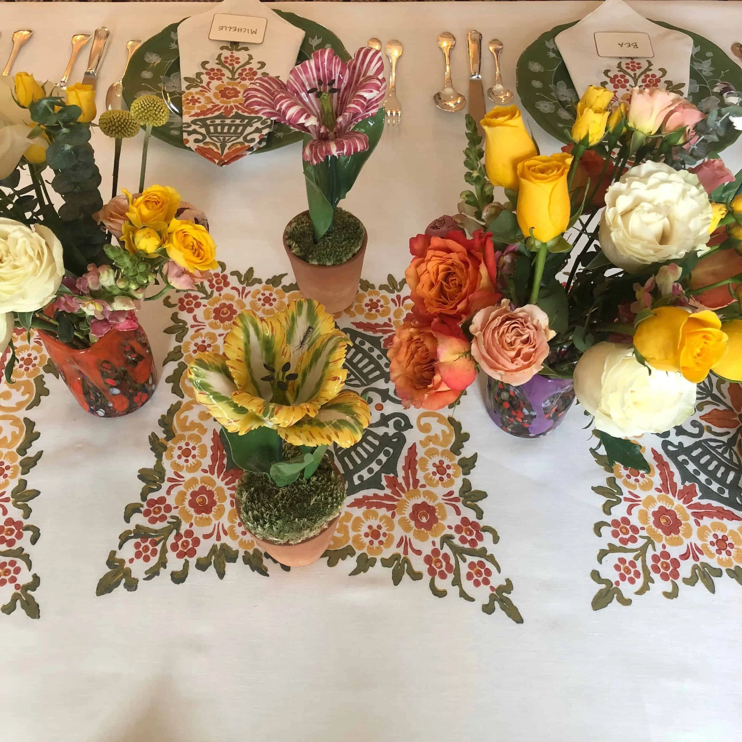 CollectingPorcelain and Enamel Flowers