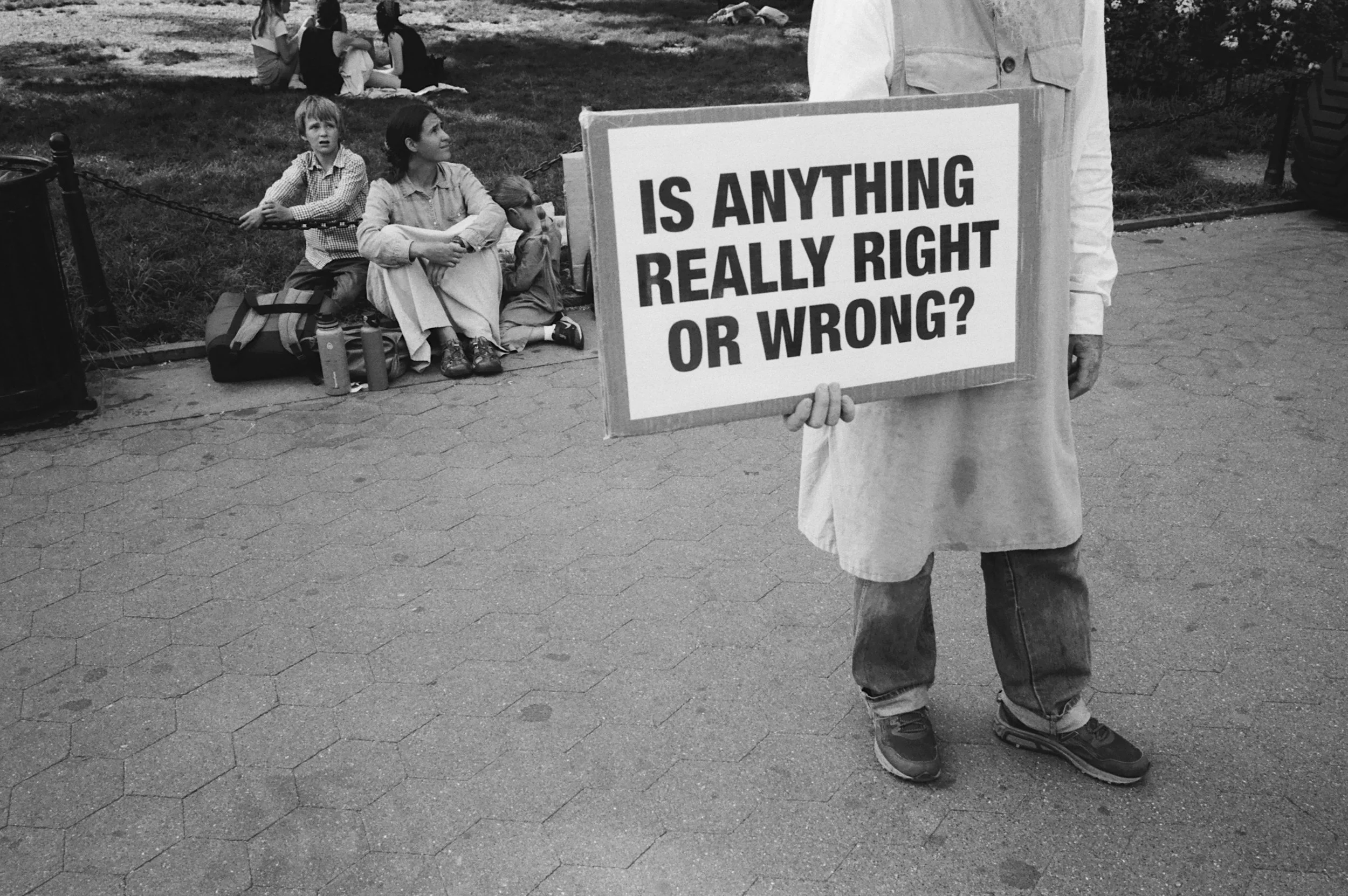 Is anything really right or wrong?