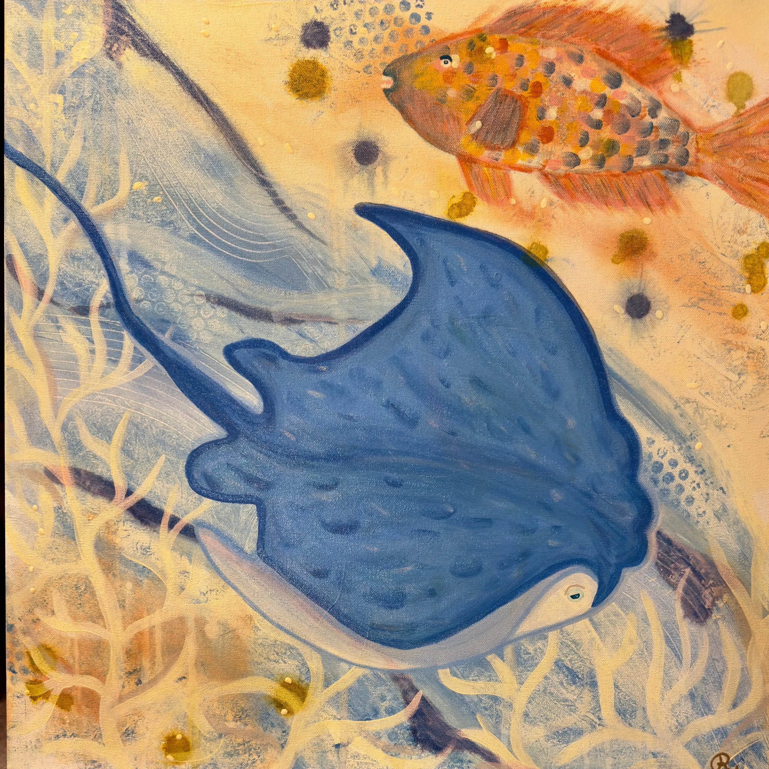 "Wings beneath the waves"