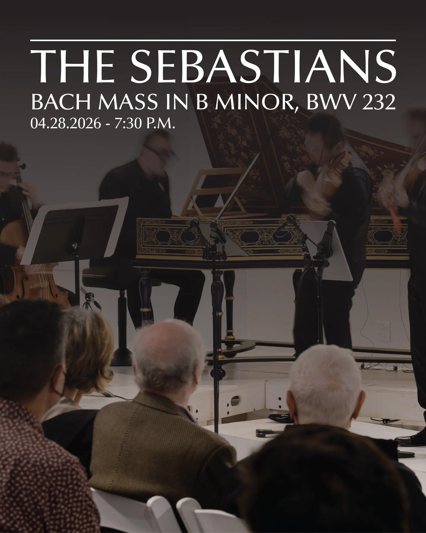 Co-presented by the Arts and Architecture Conservancy⁠. Join us for our biggest concert of the year: J.S. Bach&rsquo;s Mass in B minor &mdash; one of the most extraordinary achievements in all of Western music.⁠
⁠
Performed by more than thirty except