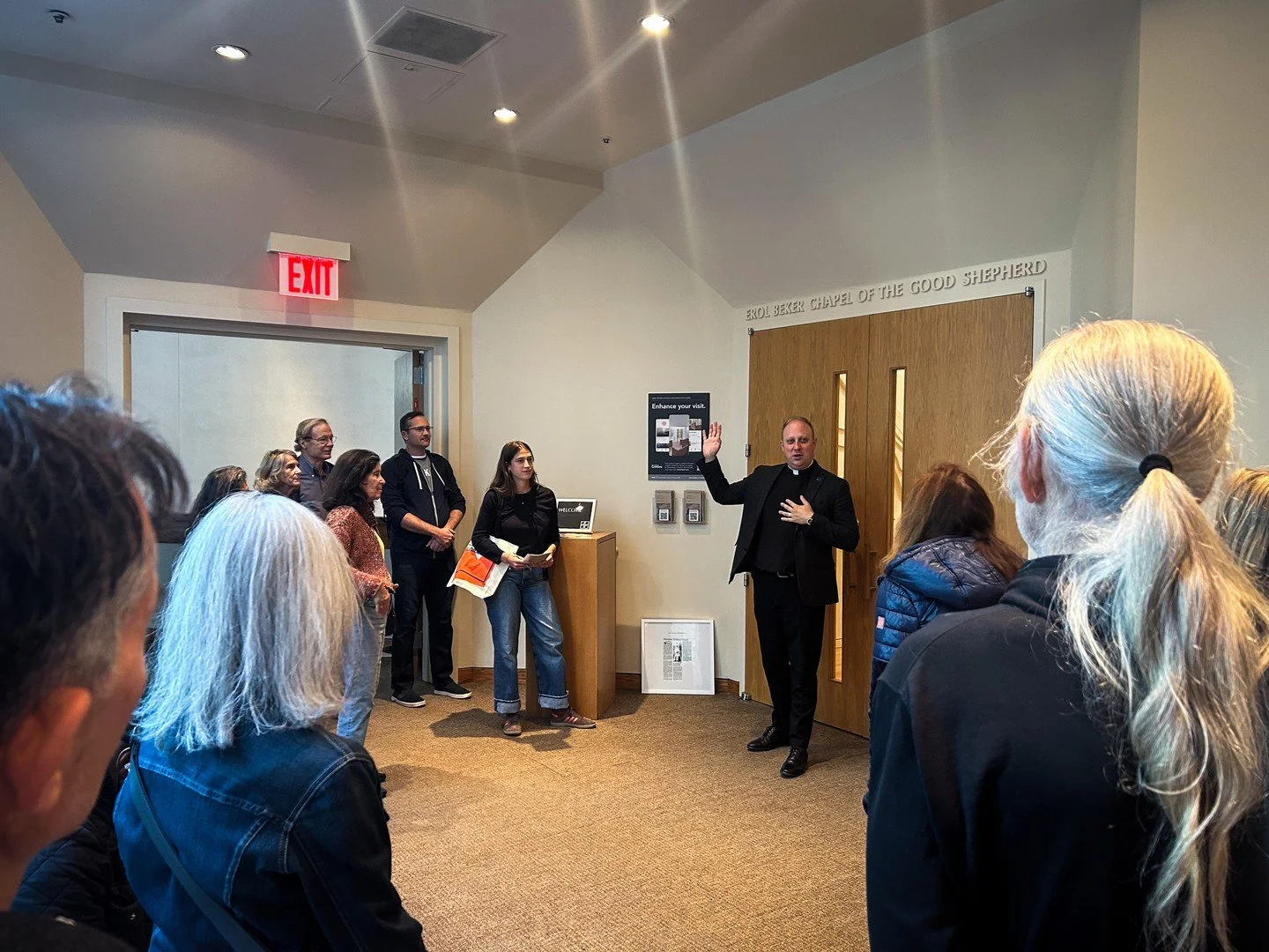 Repost: @nevelson_chapel⁠
⁠
We had a great turnout yesterday for our Archtober Building of the Day through the Center for Architecture @centerforarch! Pastor @jared.stahler led the tour of the chapel, sharing its rich history, design intent, and Loui