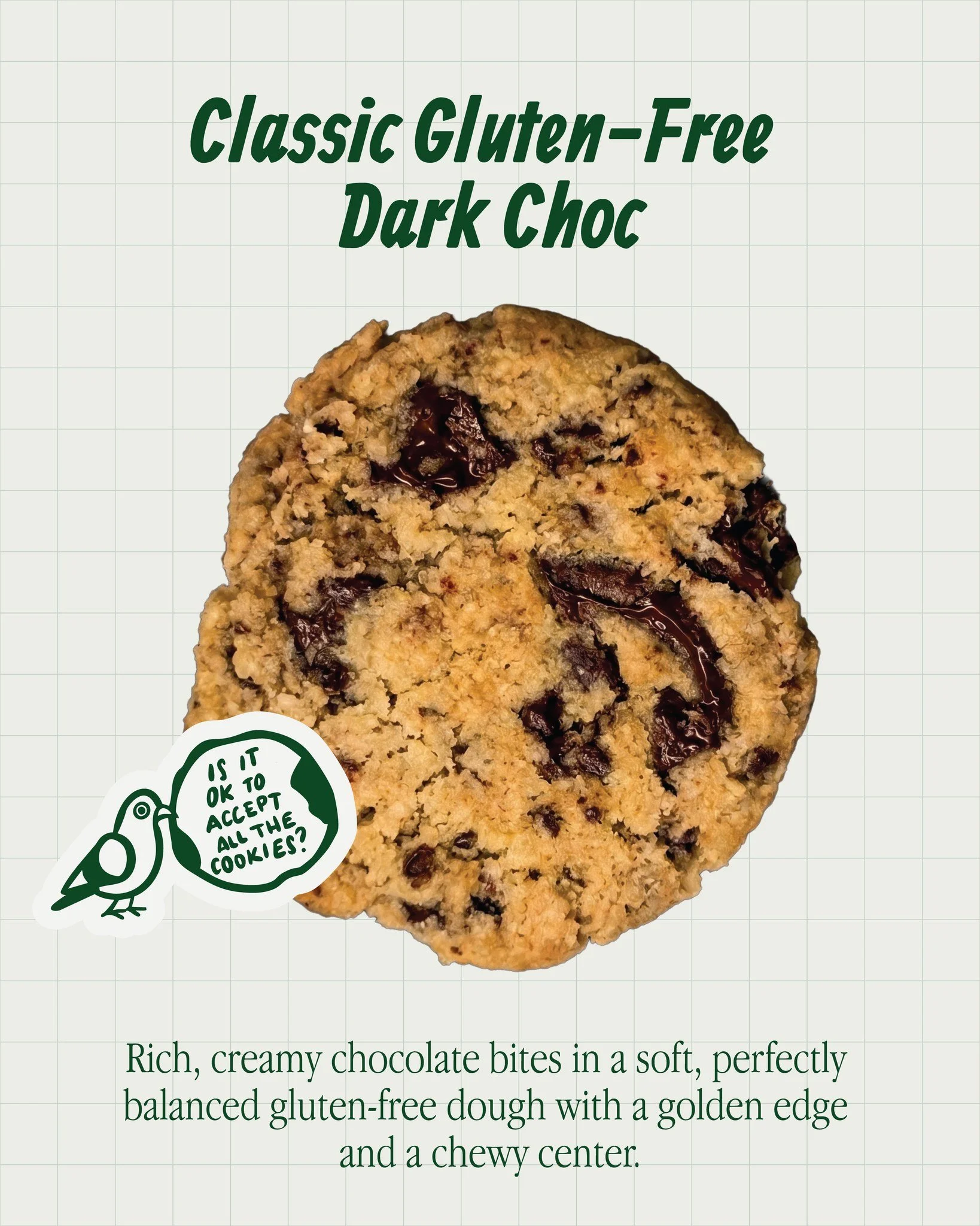Tag your favorite GF friend and let them know the search for the ultimate chocolate chip cookie is officially over.

You honestly won't even taste the difference. Hit the link in our bio to grab a bucket!