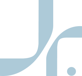 Abstract graphic design with black, light blue, and gray shapes and curves.