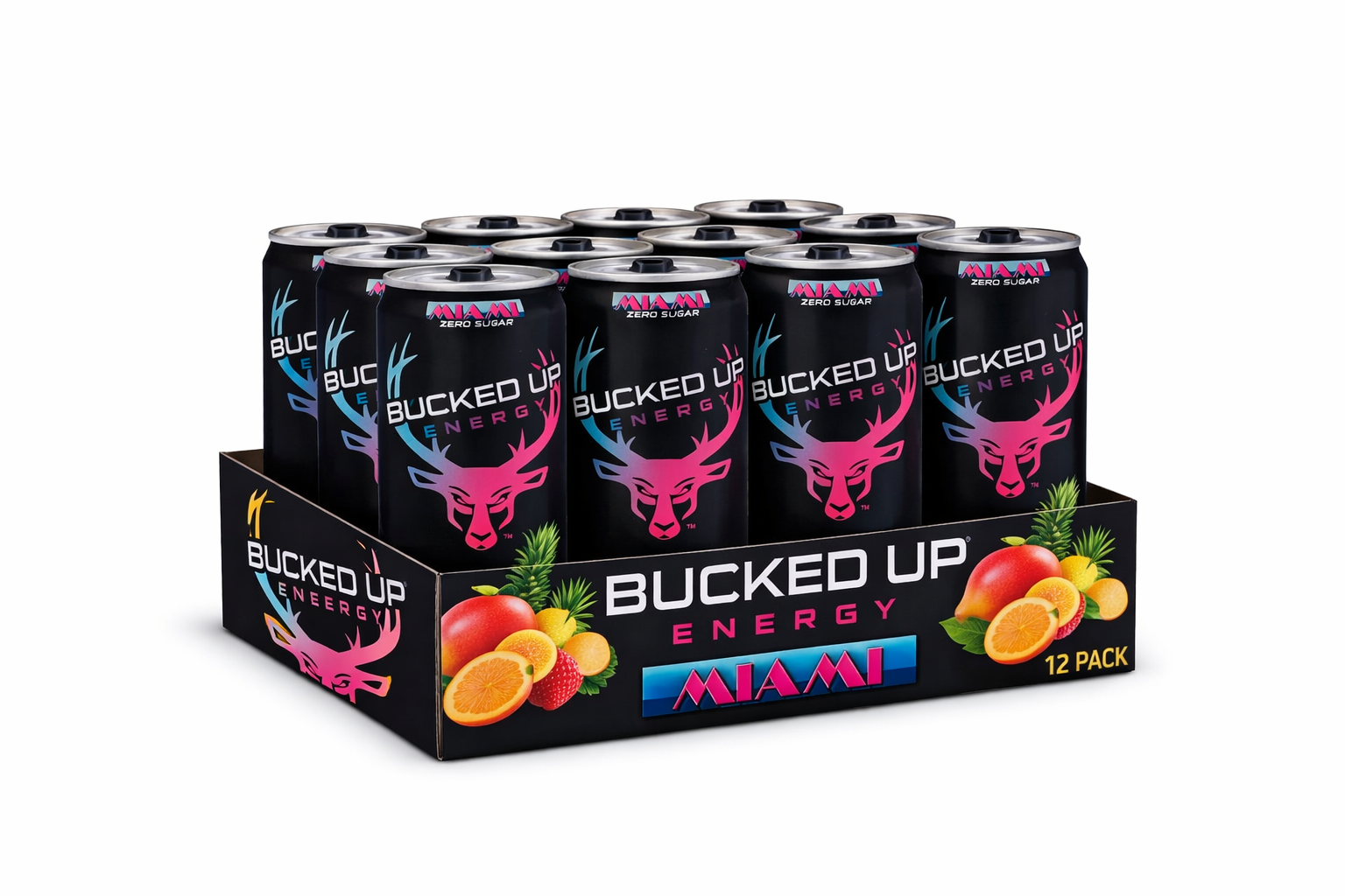 Bucked Up Energy Cans 12 Pack