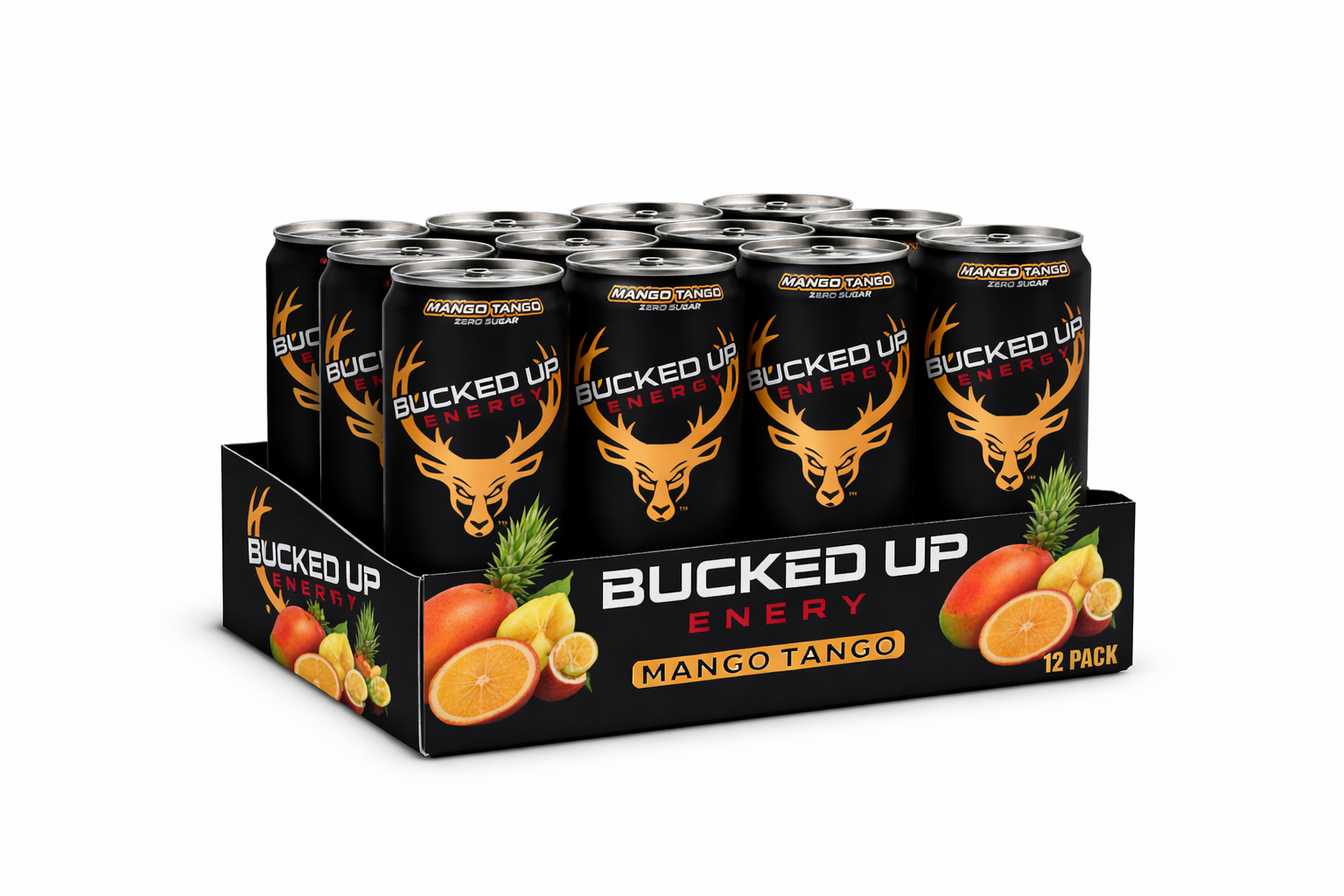 Bucked Up Energy Cans 12 Pack