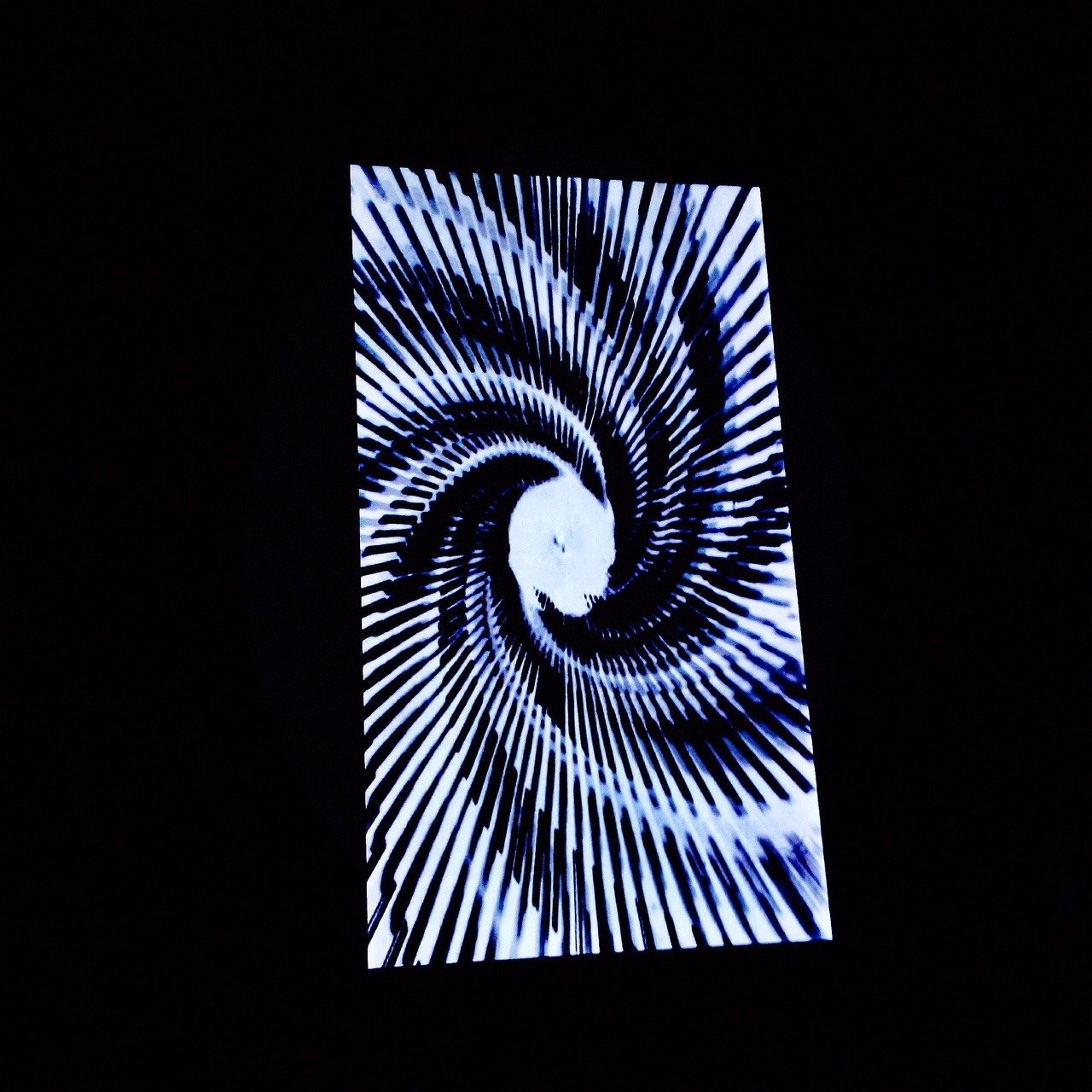 A collage of abstract art.