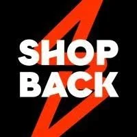 Graphic with the words 'SHOP BACK' and a red lightning bolt on a black background.