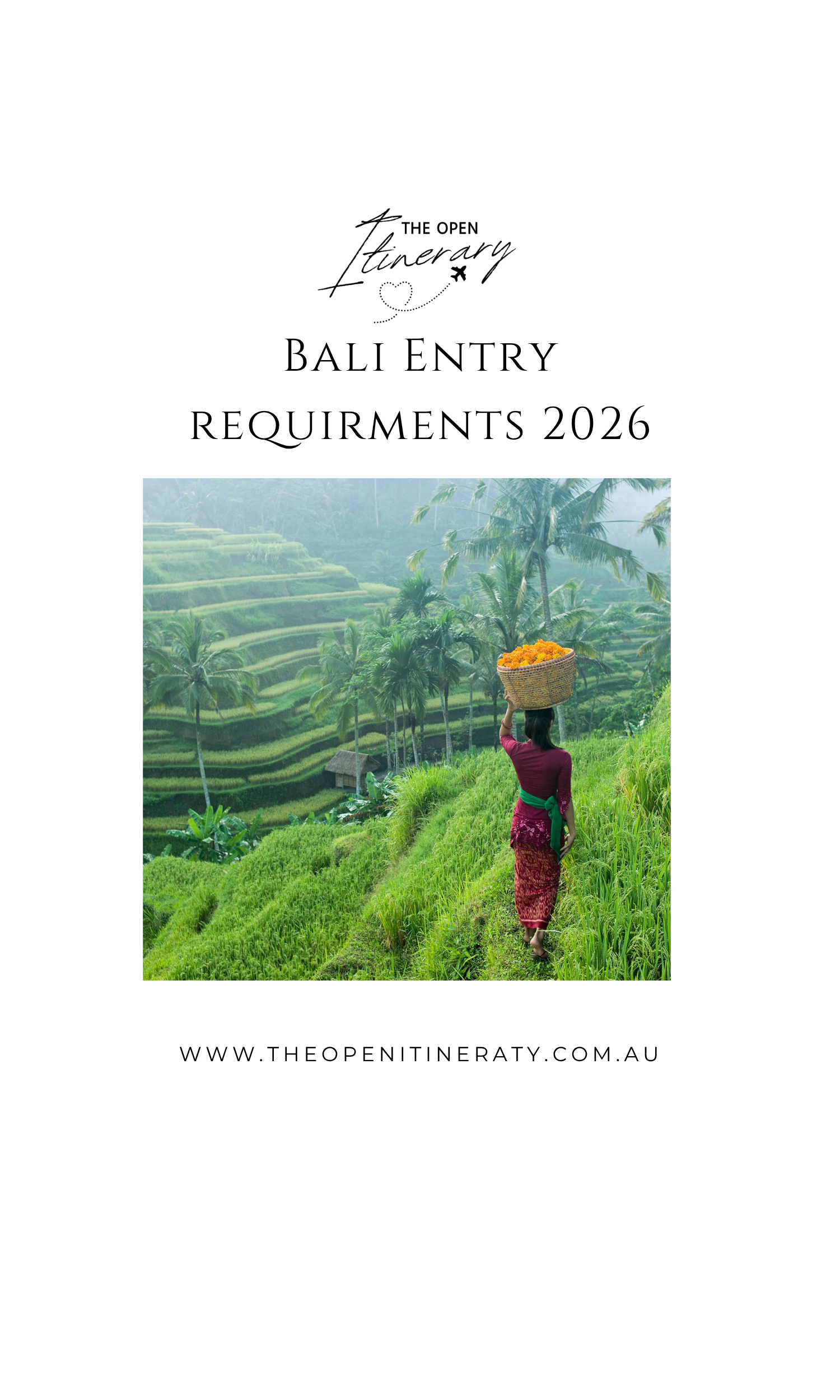 Bali Entry Requirements 2026