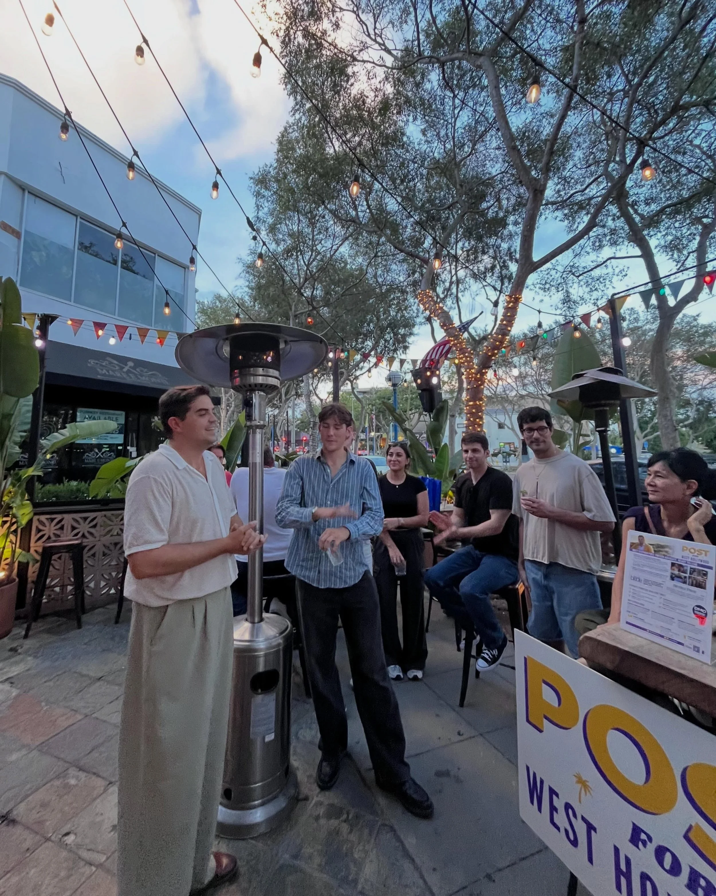 We had such a great time at our happy hour event yesterday. Thanks to everyone who showed up. Your support and energy helps fuel this campaign and will keep us charged through Election Day!

As we head into an even busier September, we are going to r