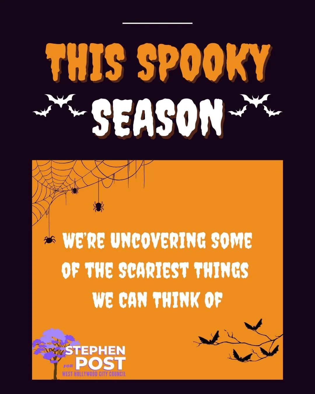 🎃 Happy Spooky Season! 👻

We&rsquo;ve rounded up some truly terrifying frights, from surveillance to rising costs of living to traffic nightmares. But these things aren&rsquo;t inevitable. We still have a chance to chase the scares away and shape w