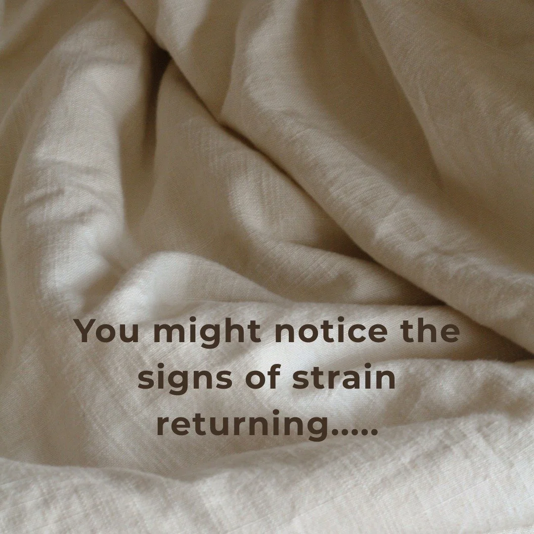 Have you noticed the signs starting to appear again?

Your patience feels shorter.
Your mind feels constantly busy.
Your body feels tense, even when you&rsquo;re trying to rest.

Often overwhelm doesn&rsquo;t arrive all at once.

It builds slowly &md