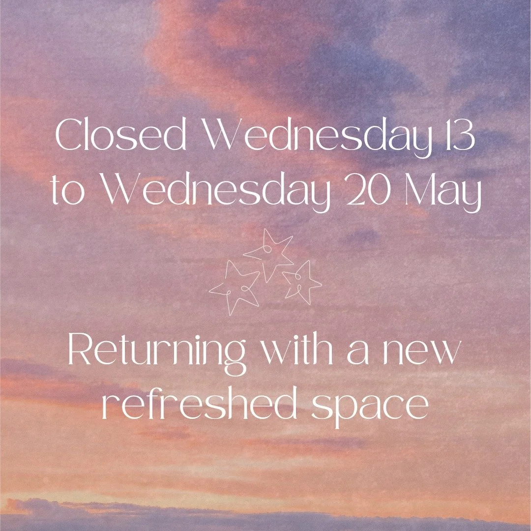 A quick update - I'll be taking a short break from Wed 13 to Wed 20.

The time will be used to refresh and update the space, and I'm really looking forward to welcoming you back to into a calm new environment ✨

There are a few appointments available