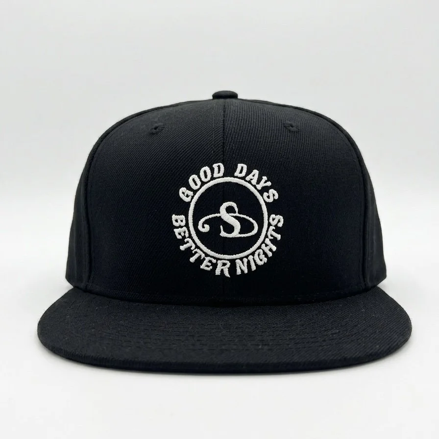 Good Days Better Nights Hat Black