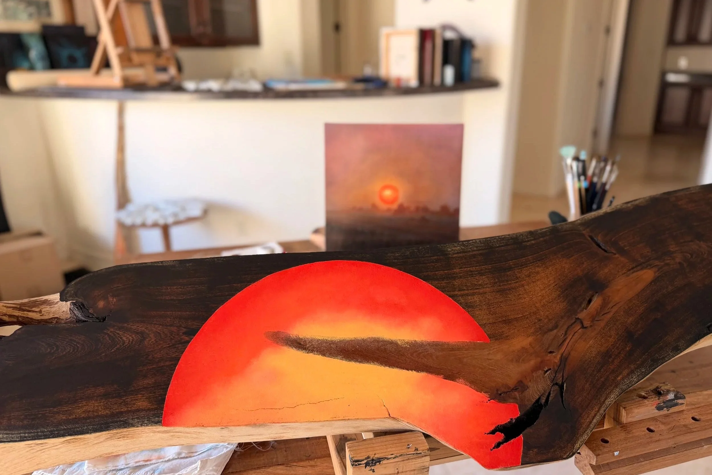 Michael Barkley artist and woodworker