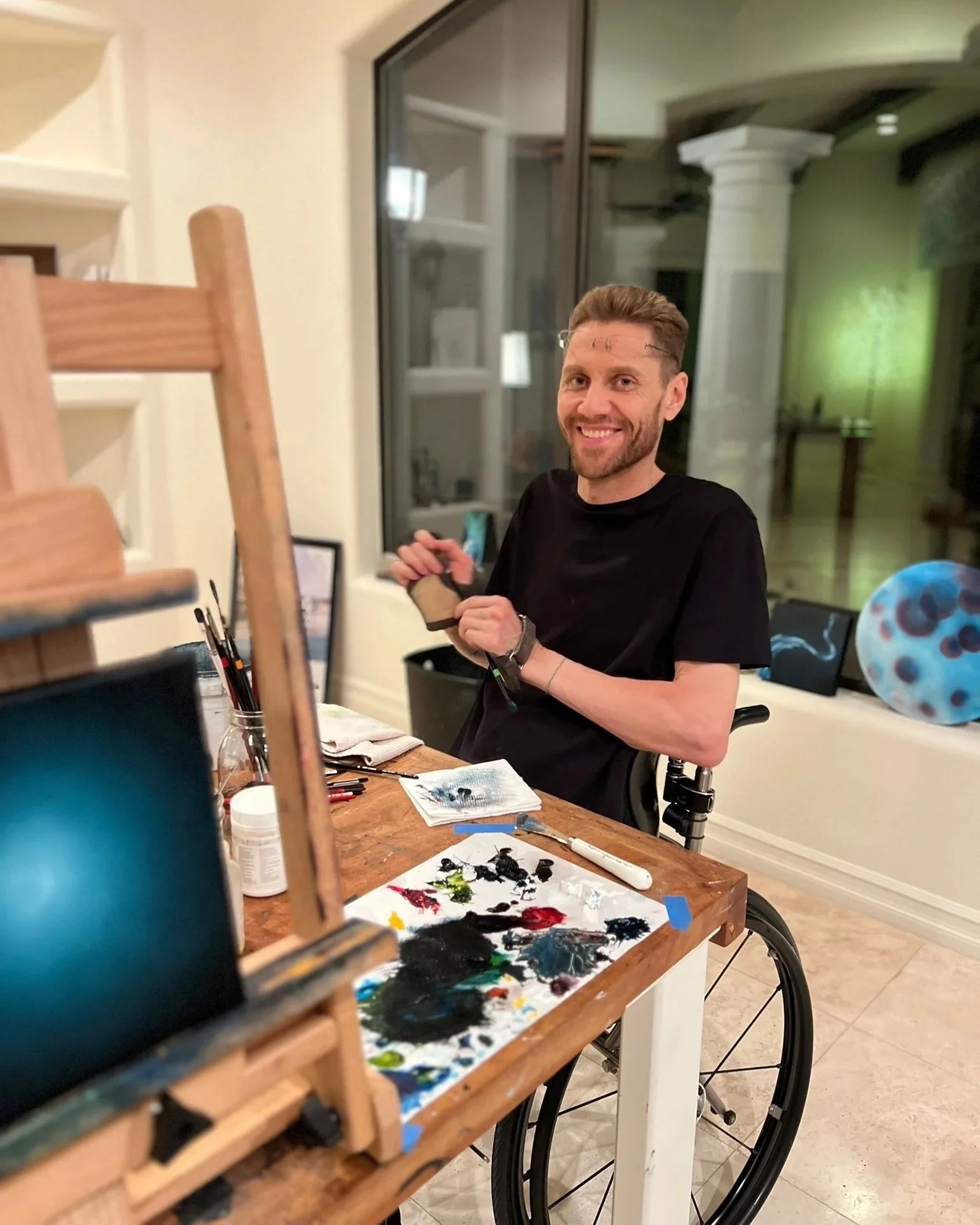 Michael Barkley artist and woodworker