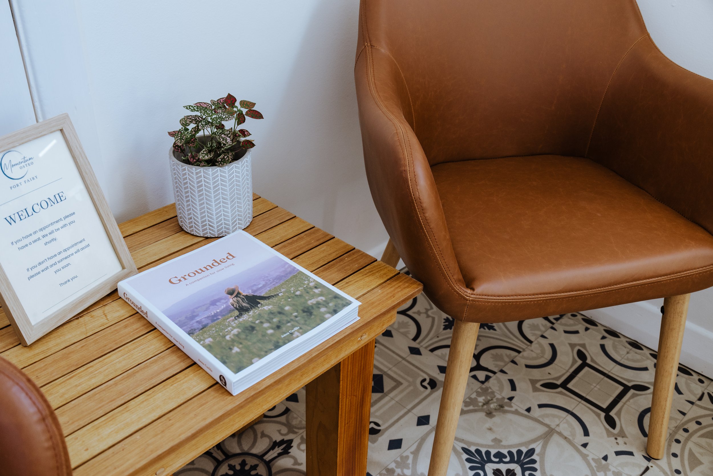 Osteopathy waiting room