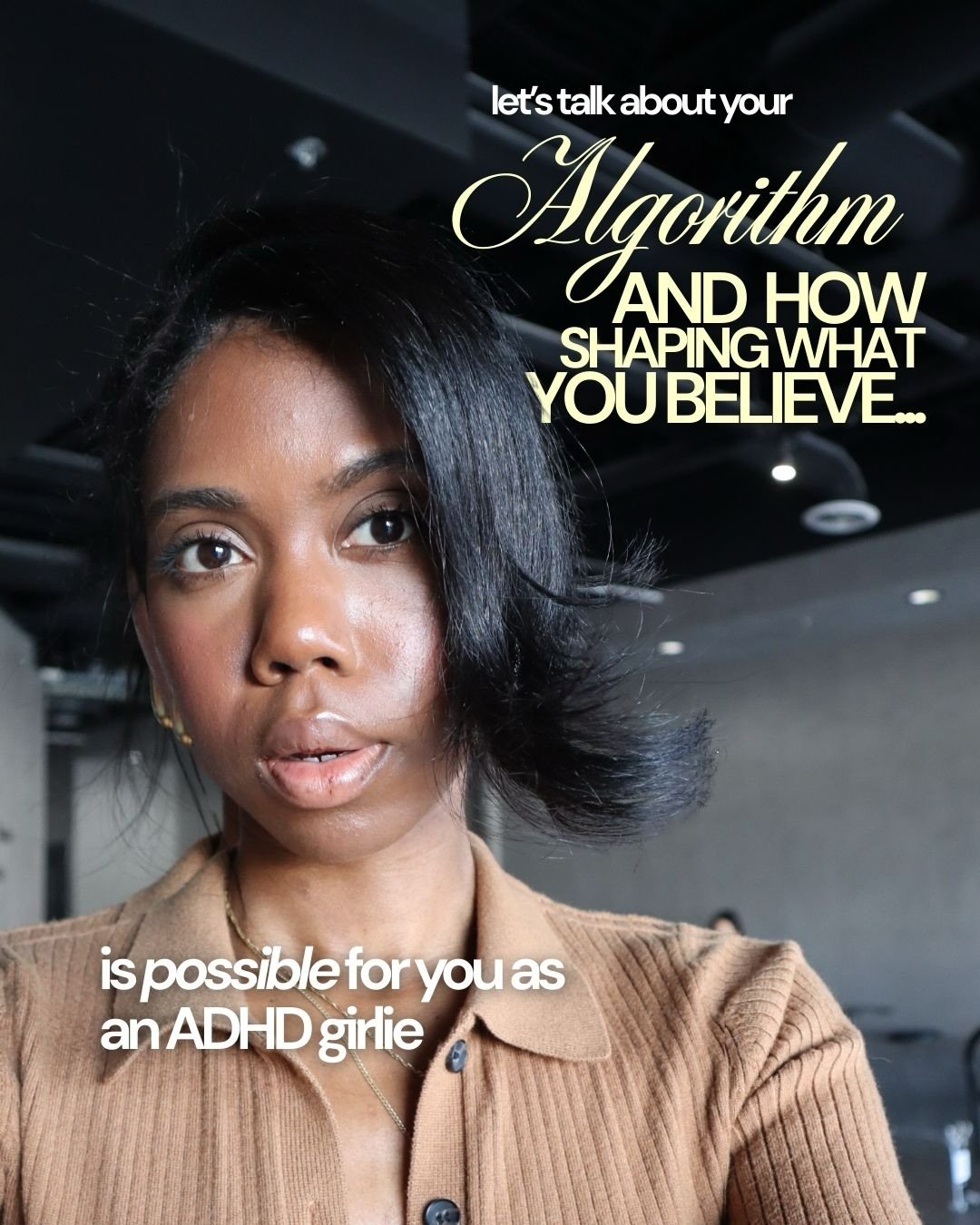 As ADHD girlies we get a lot of content that makes us feel seen in our struggles.
But nobody is showing us what we&rsquo;re actually capable of building.

Your mind creates barriers like this all the time.

Limiting beliefs that feel like facts. Patt