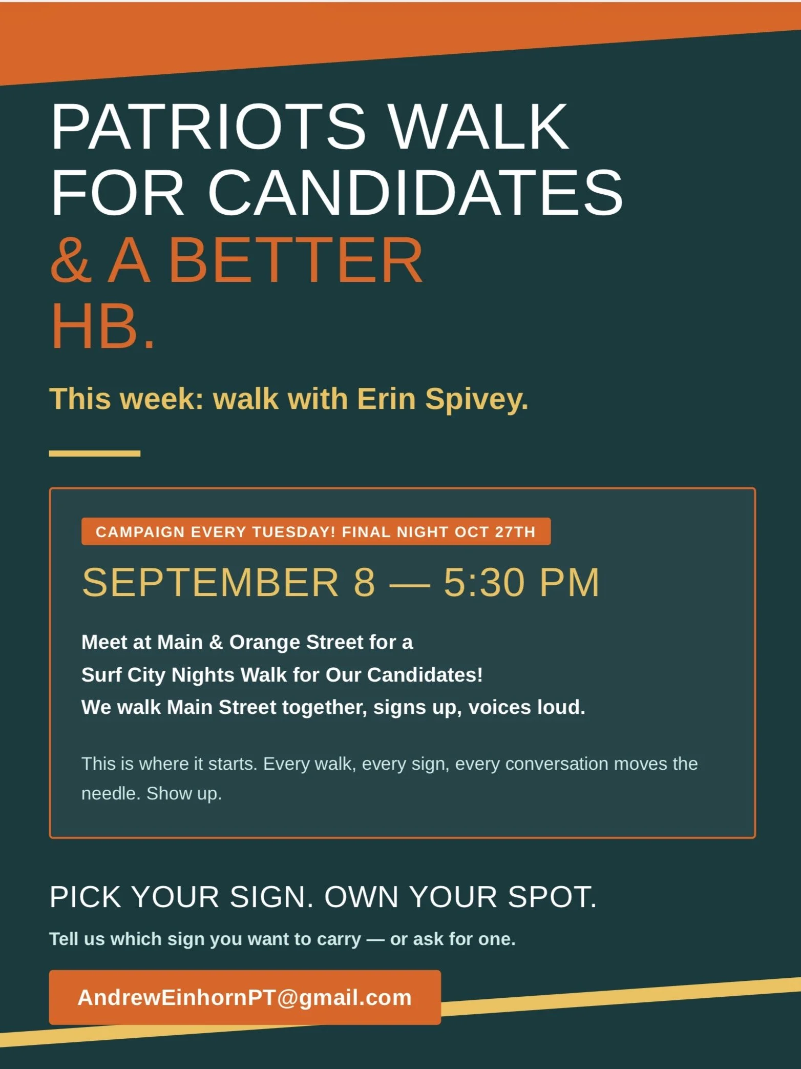 Surf City Nights Canvass