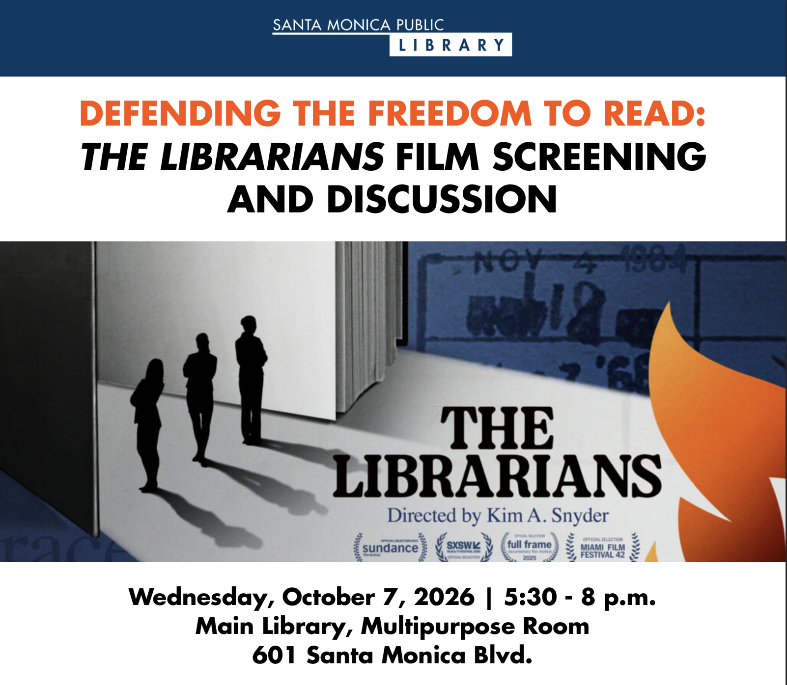 Santa Monica Public Library Panel