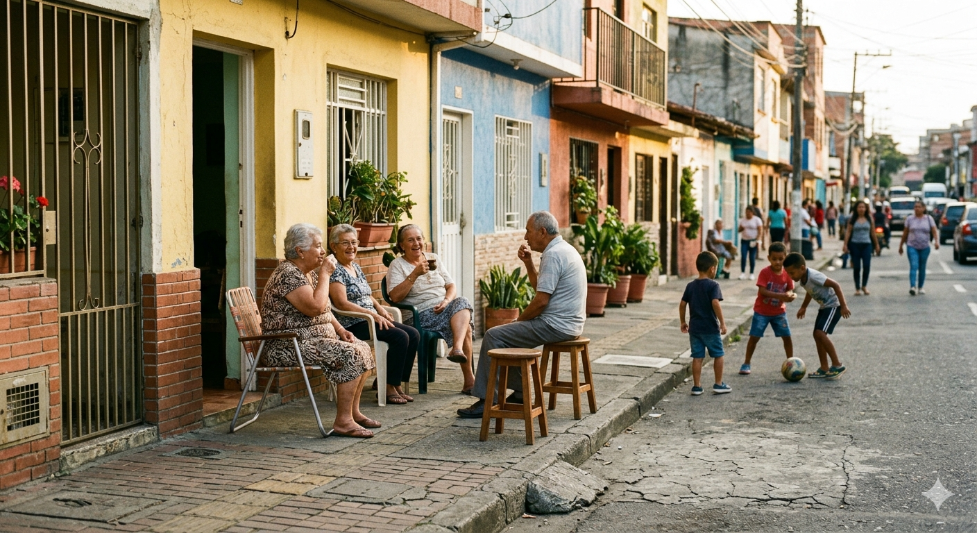 La Vereda: Cuando la Calle se Convierte en el Patio de la Casa
