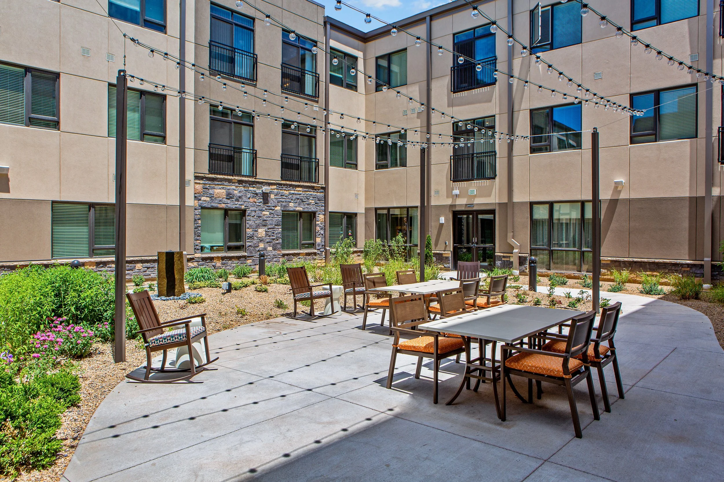 Memory Care Courtyard