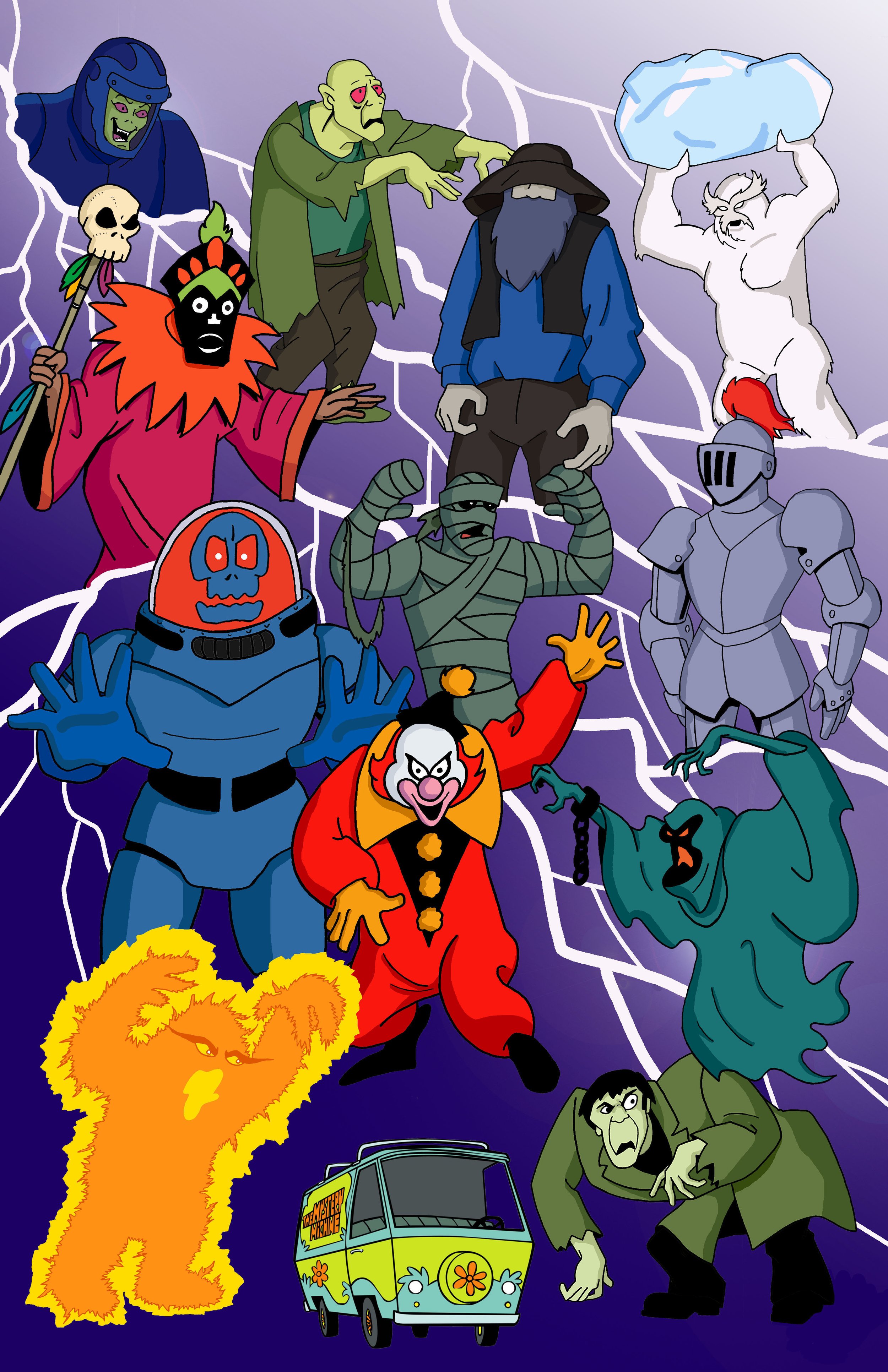 Scooby Doo Villains