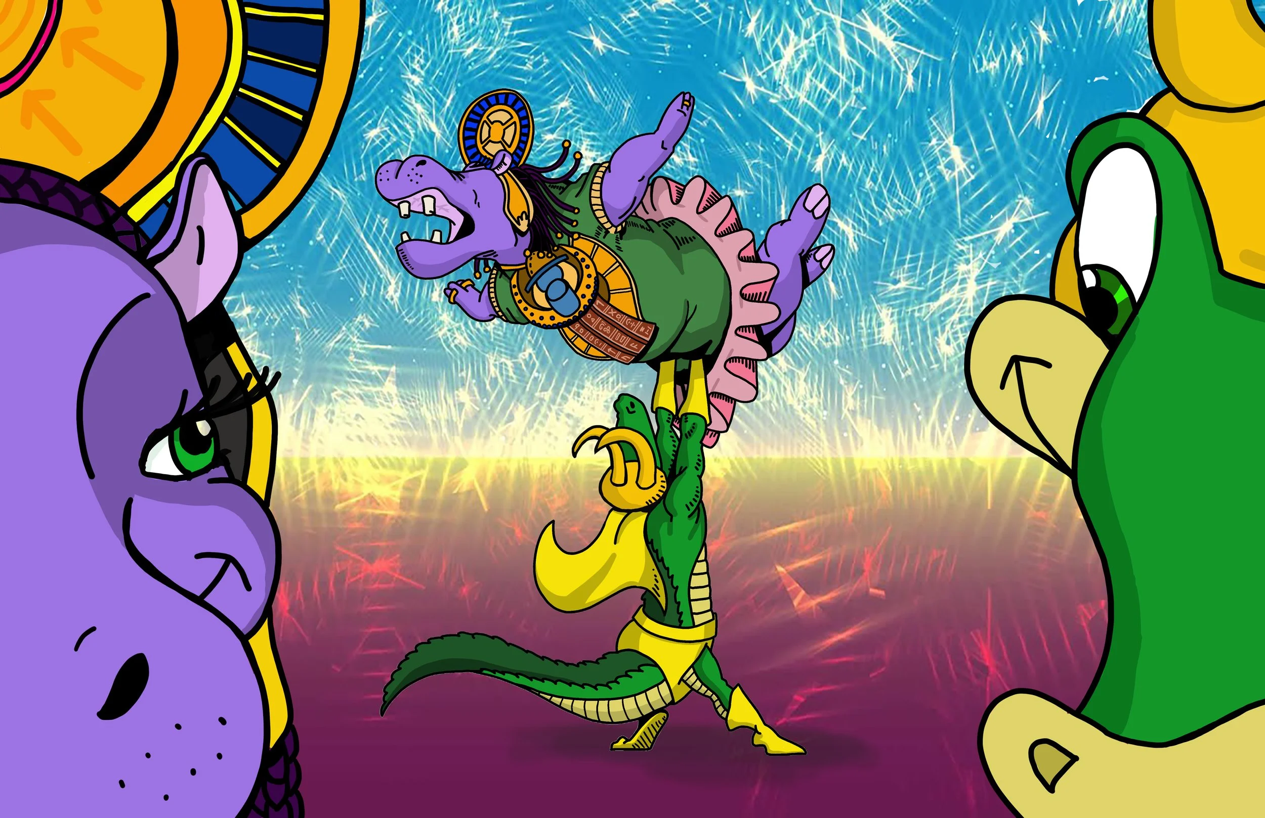 Cross over dance party V1